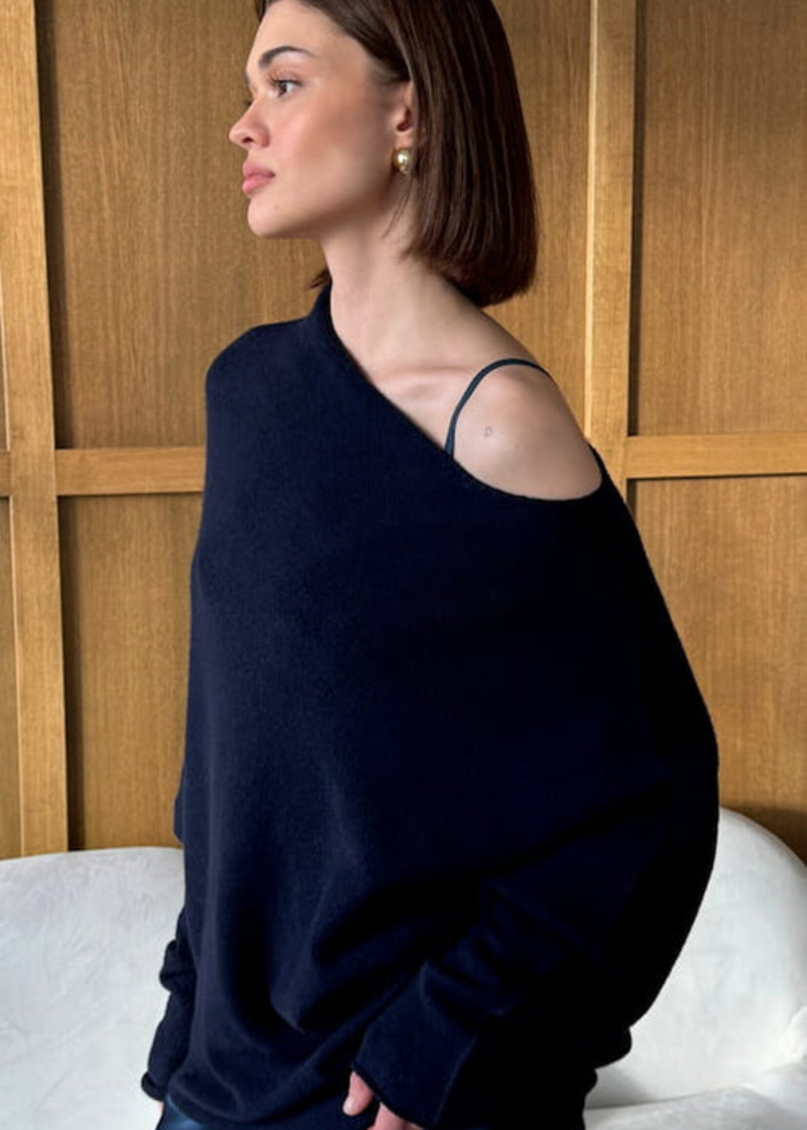 Charli Charli Natalie Sweater - Deep Blue