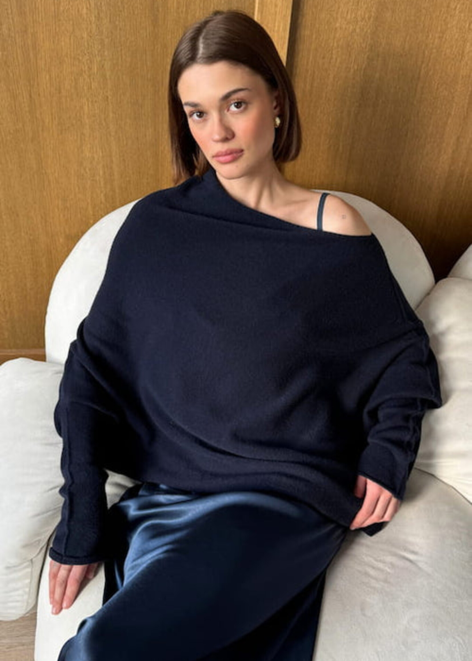 Charli Charli Natalie Sweater - Deep Blue