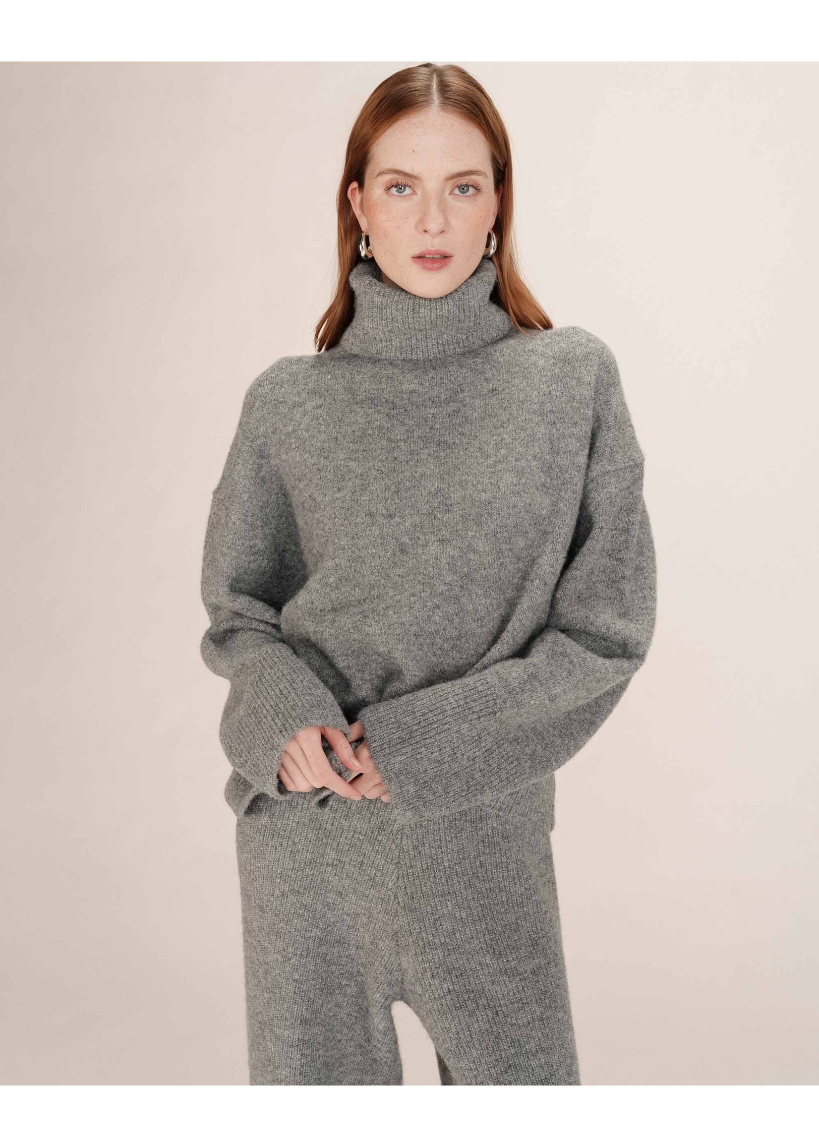 Grace and Mila Grace & Mila Taxi Sweater - Grey