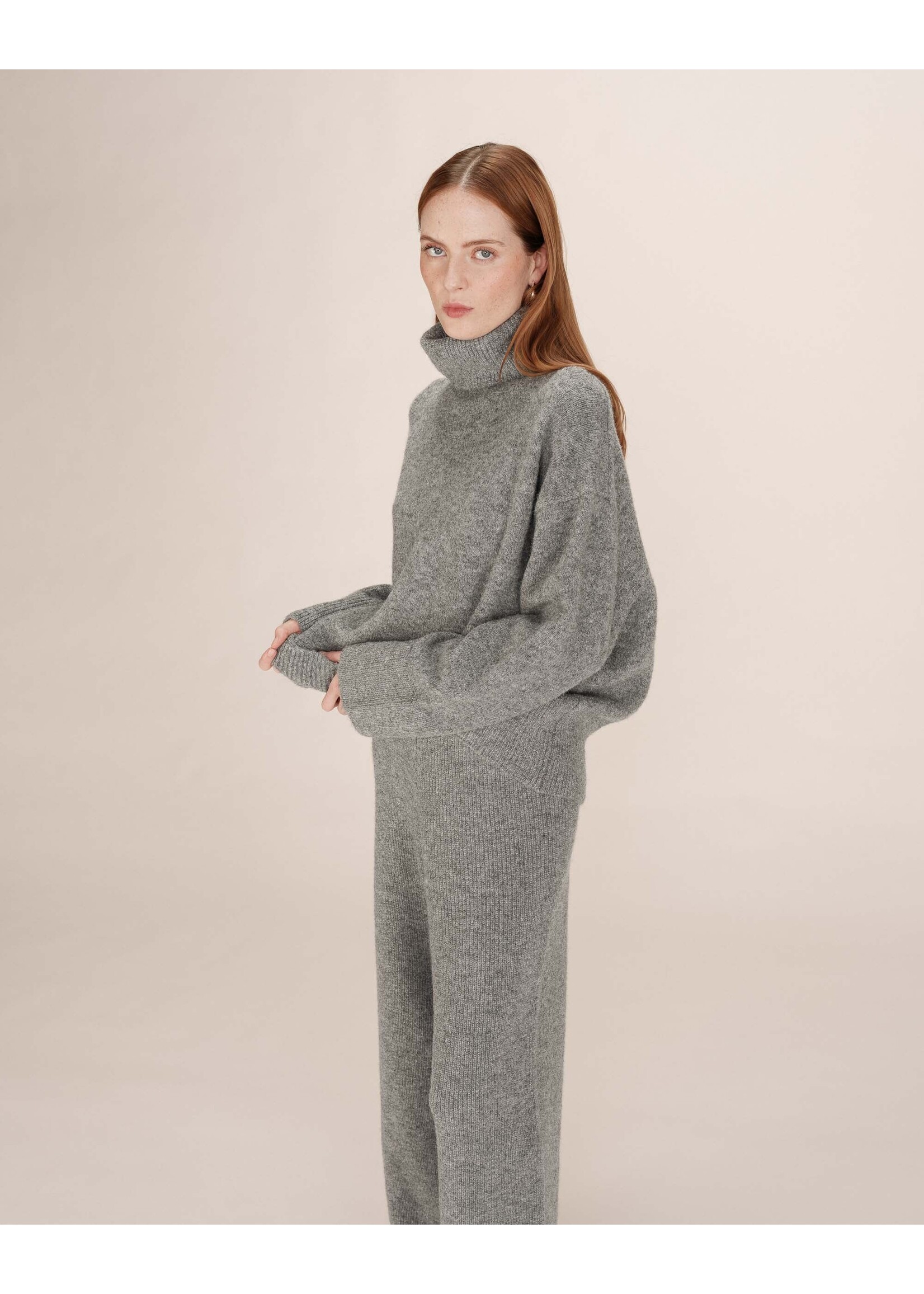 Grace and Mila Grace & Mila Taxi Sweater - Grey