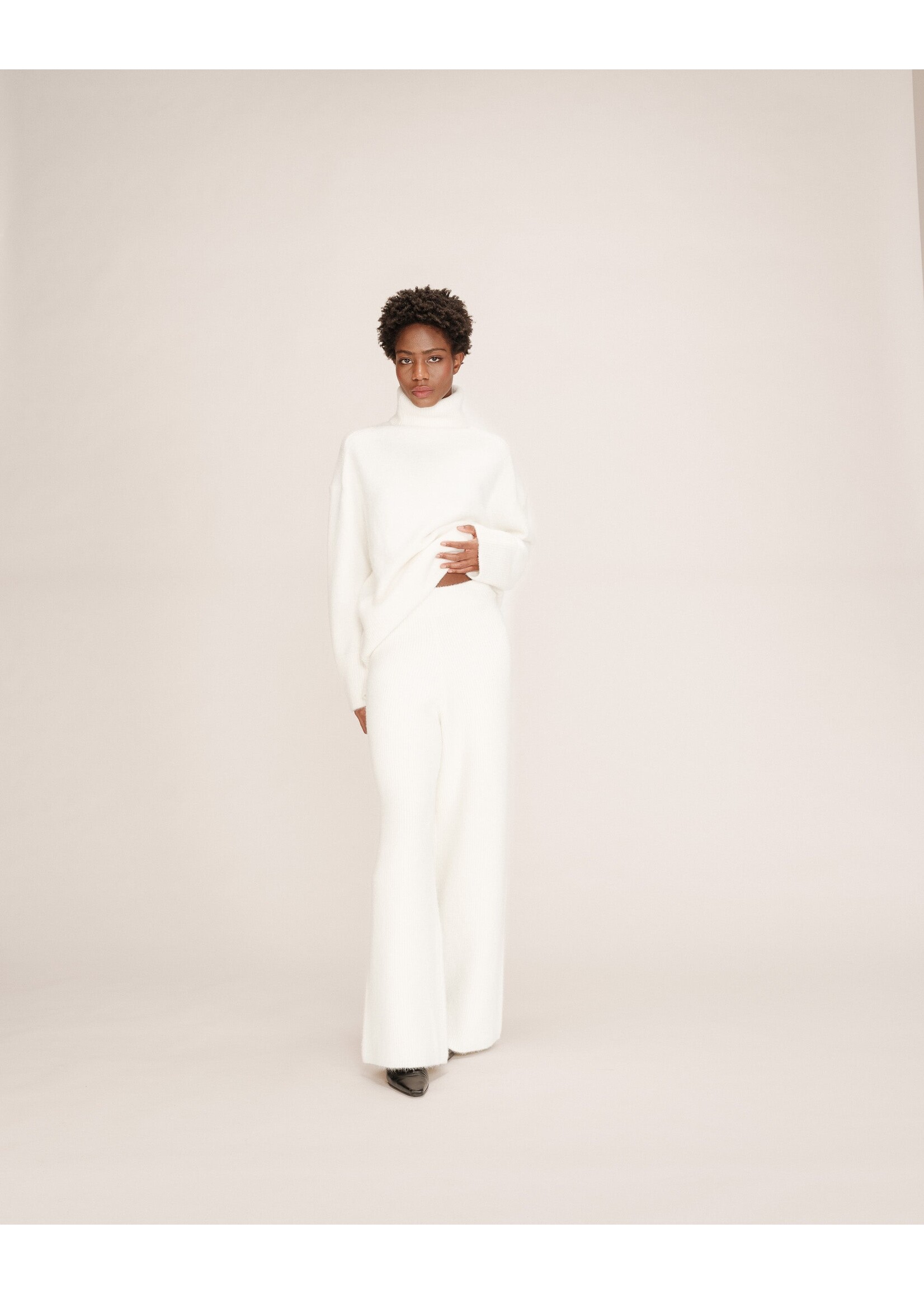 Grace and Mila Grace & Mila Taxton Pant - Ivory