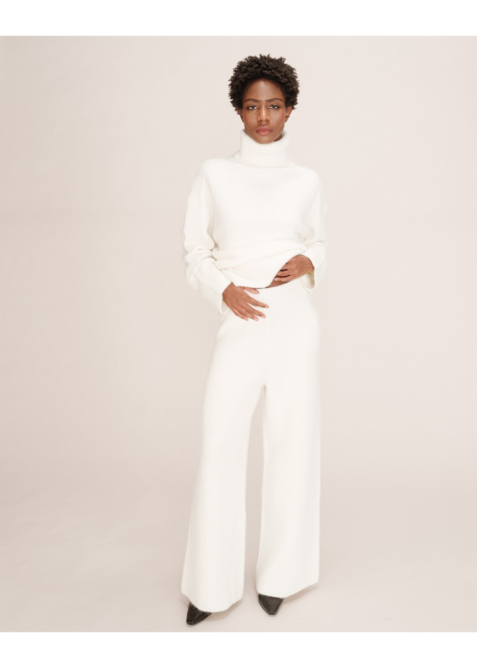 Grace and Mila Grace & Mila Taxton Pant - Ivory