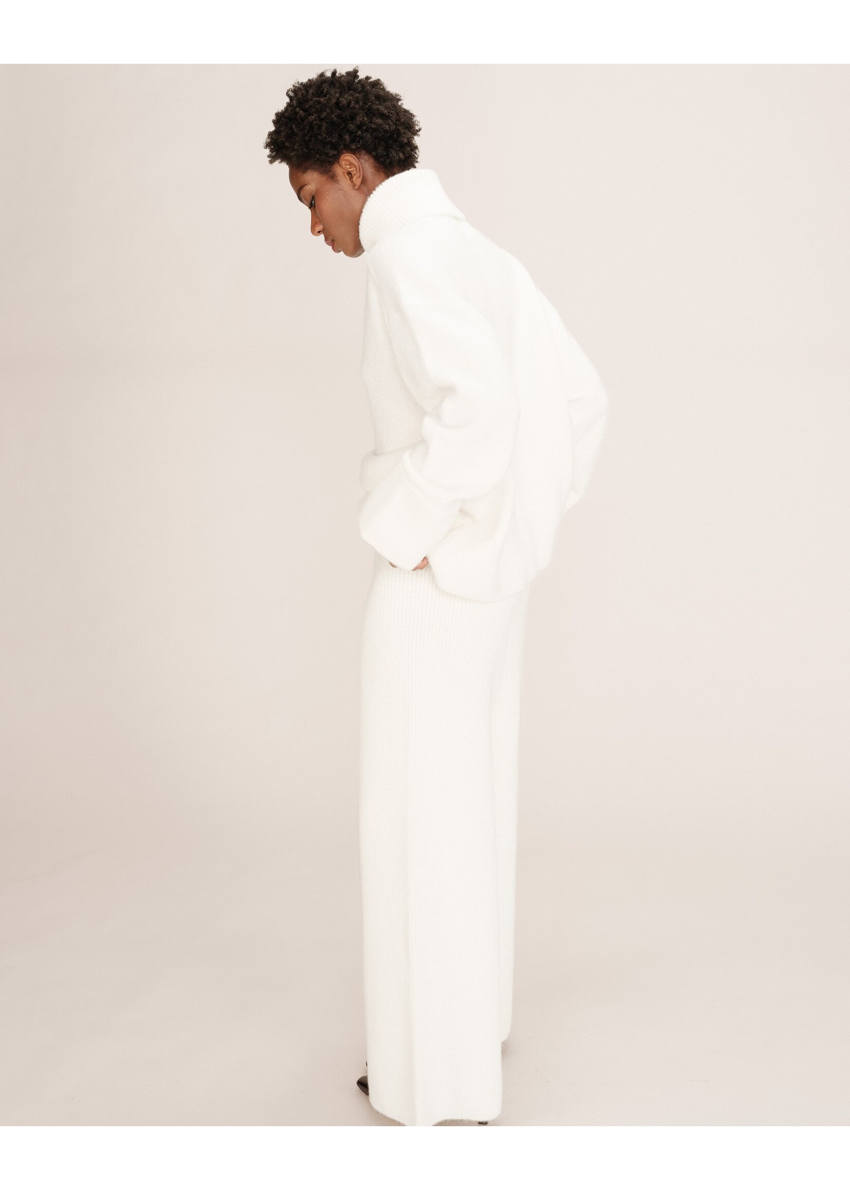 Grace and Mila Grace & Mila Taxton Pant - Ivory