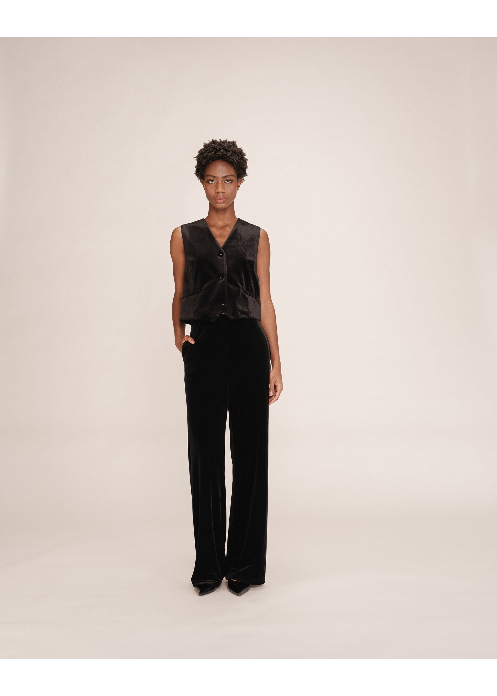 Grace and Mila Grace & Mila Tiger Pant - Black