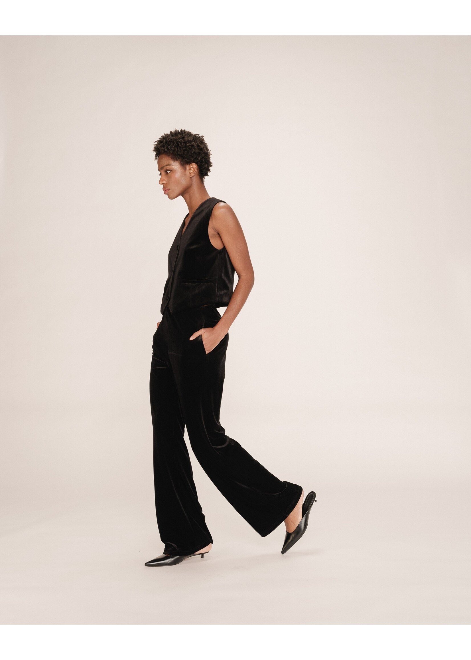 Grace and Mila Grace & Mila Tiger Pant - Black