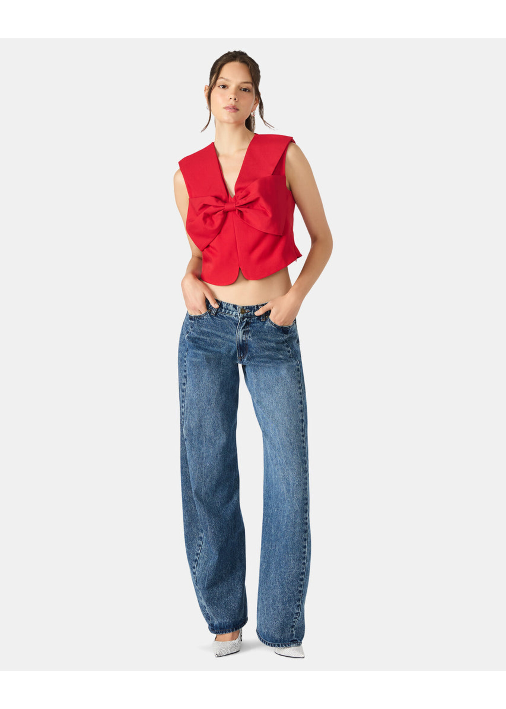 Steve Madden Steve Madden Haut Ayanna - Rouge