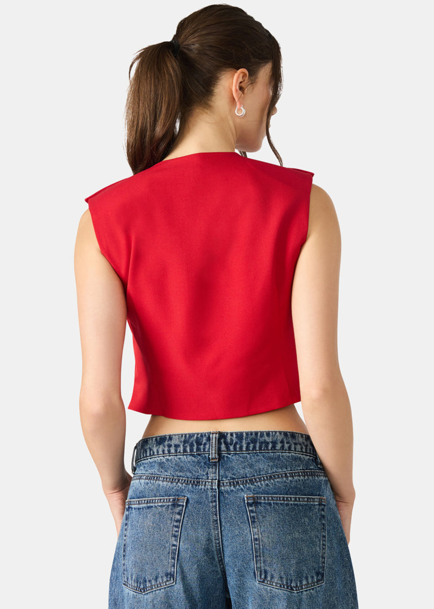 Steve Madden Steve Madden Haut Ayanna - Rouge