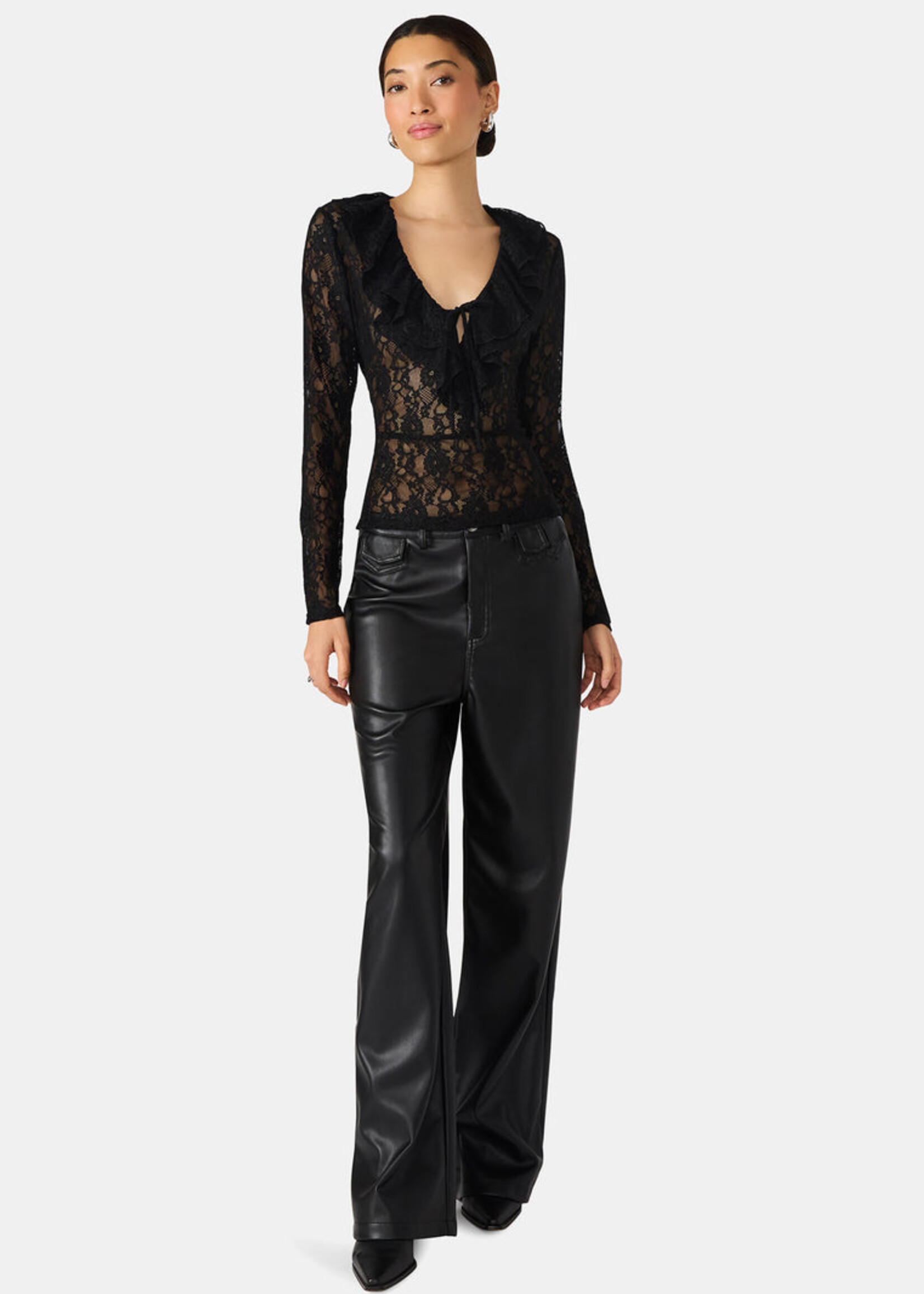 Steve Madden Steve Madden Elvie Top - Black