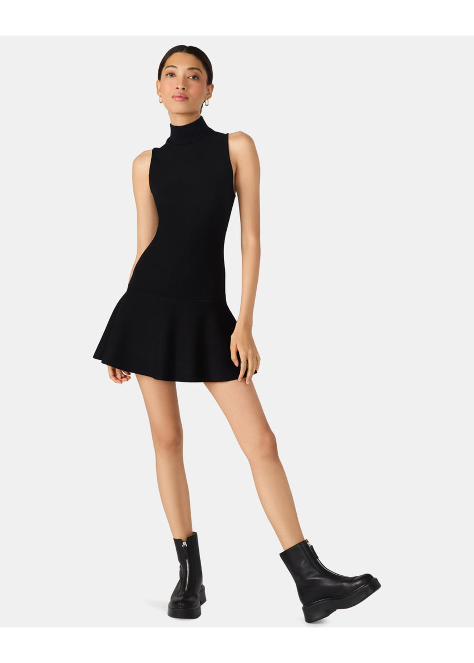 Steve Madden Steve Madden Breslin Sweater Dress - Black