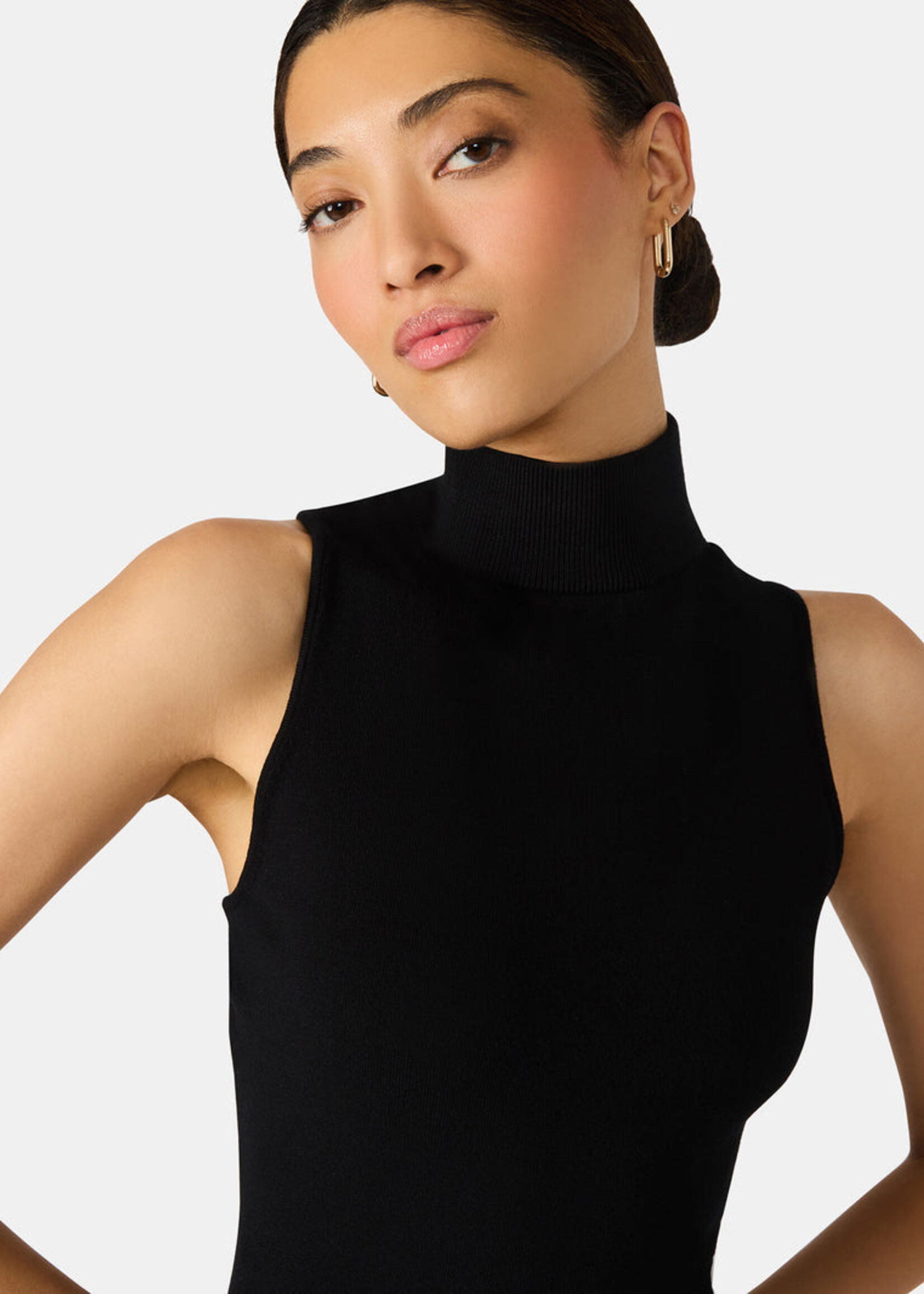 Steve Madden Steve Madden Breslin Sweater Dress - Black