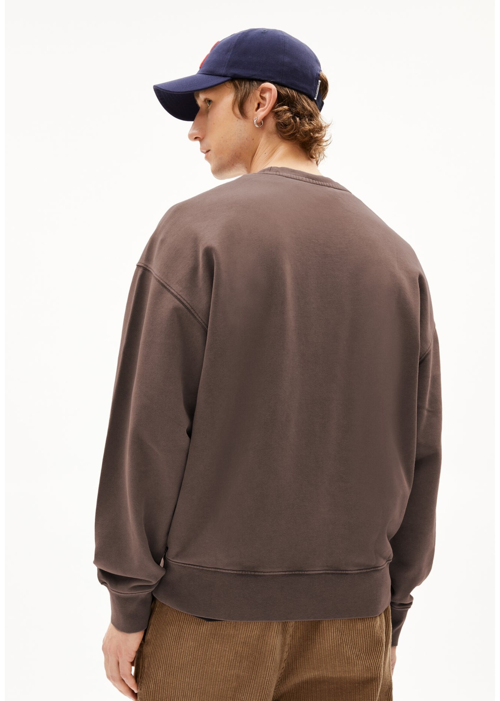 Armedangels Armedangels Sweat-Shirt Emaal - Tree Shade Washed