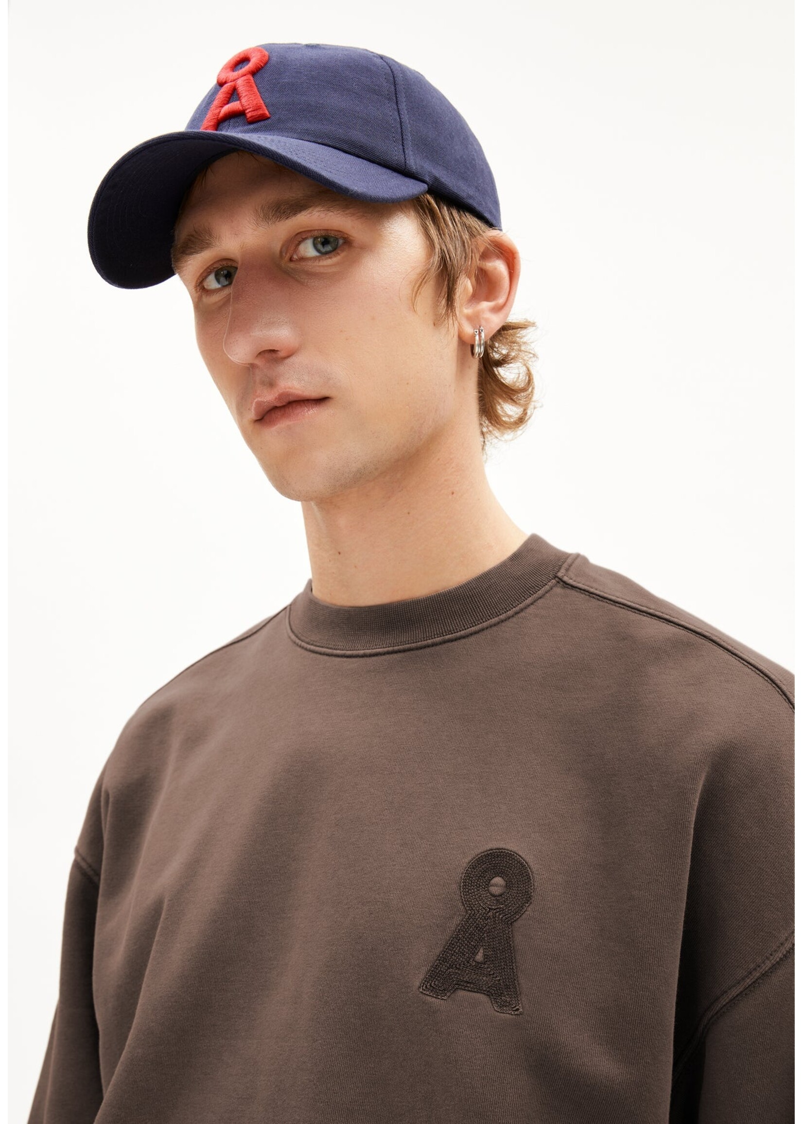 Armedangels Armedangels Sweat-Shirt Emaal - Tree Shade Washed