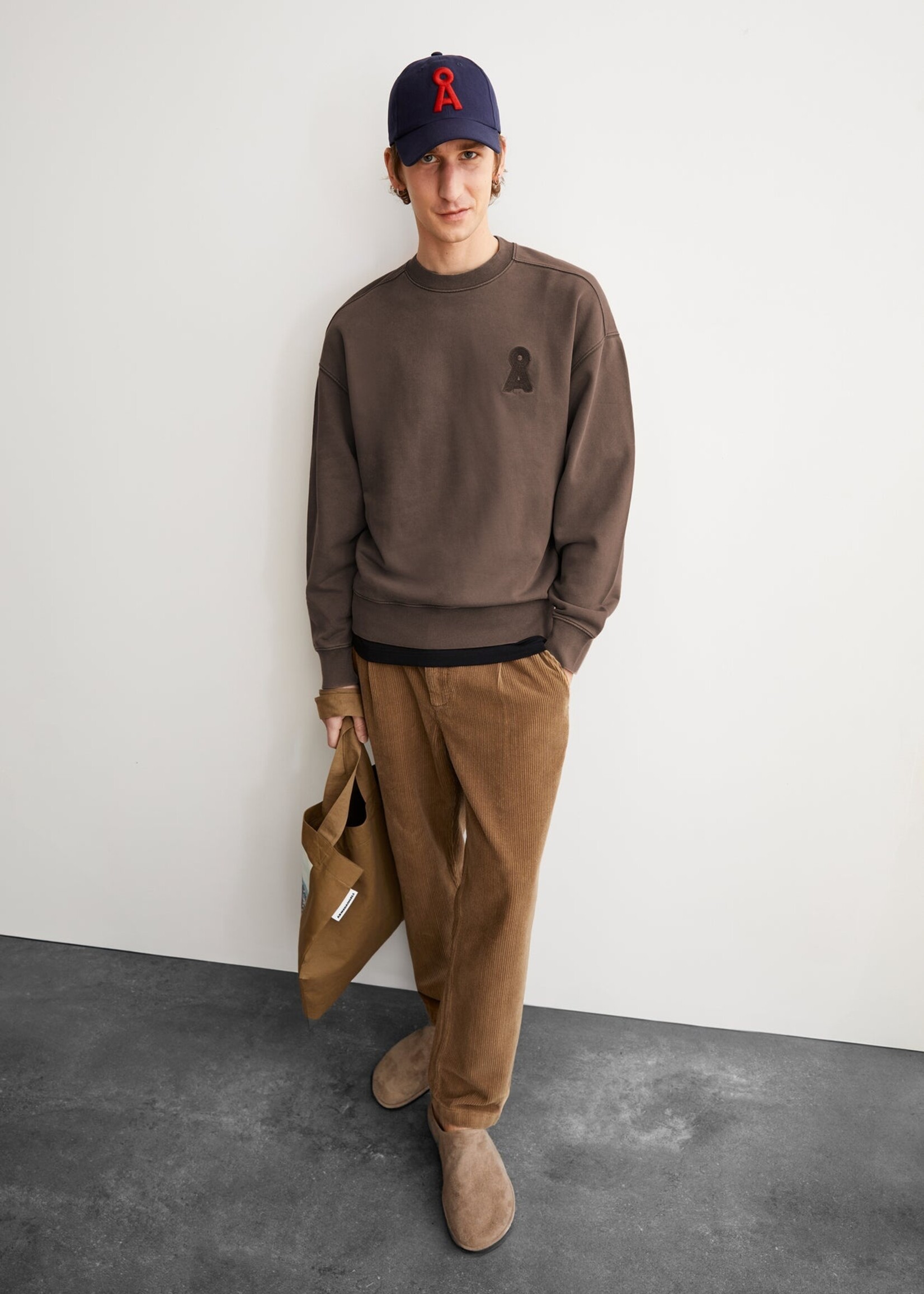 Armedangels Armedangels Sweat-Shirt Emaal - Tree Shade Washed