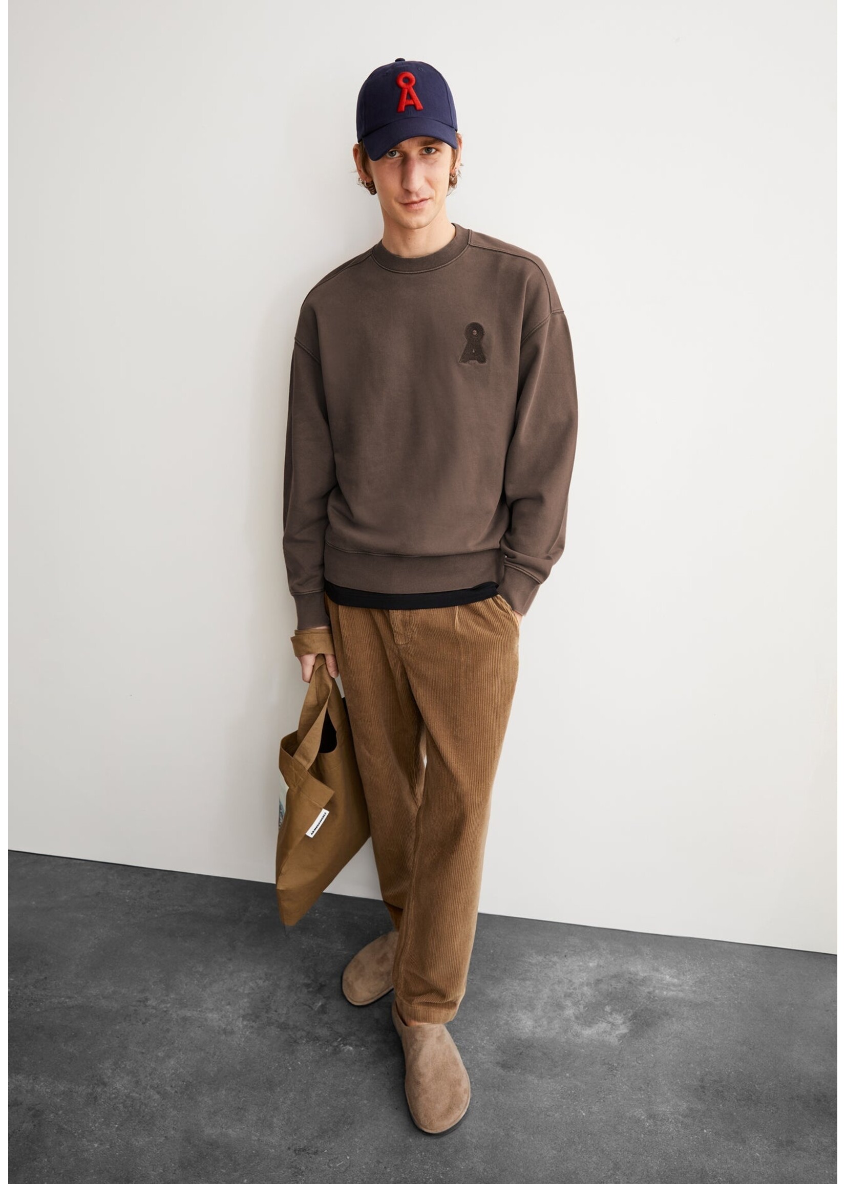 Armedangels Armedangels Sweat-Shirt Emaal - Tree Shade Washed