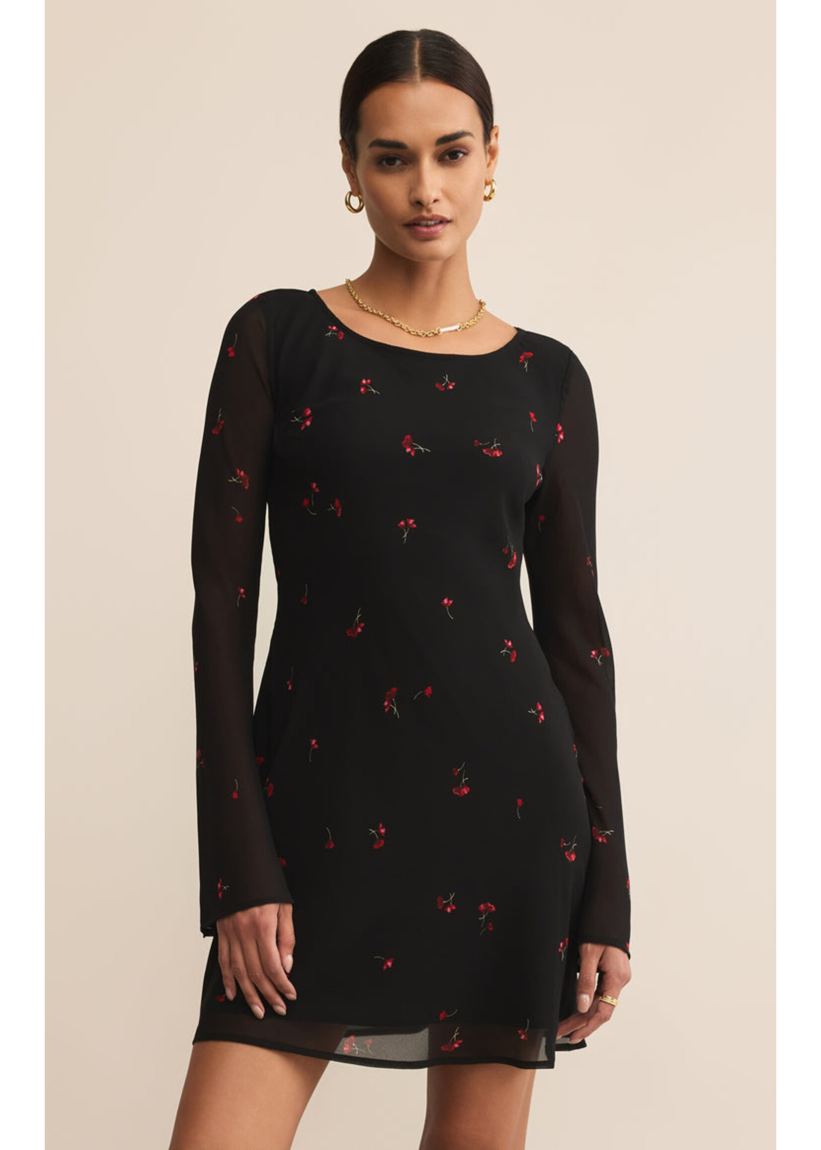 Z-Supply Z-Supply Campbell Rio Floral Mini Dress - Black