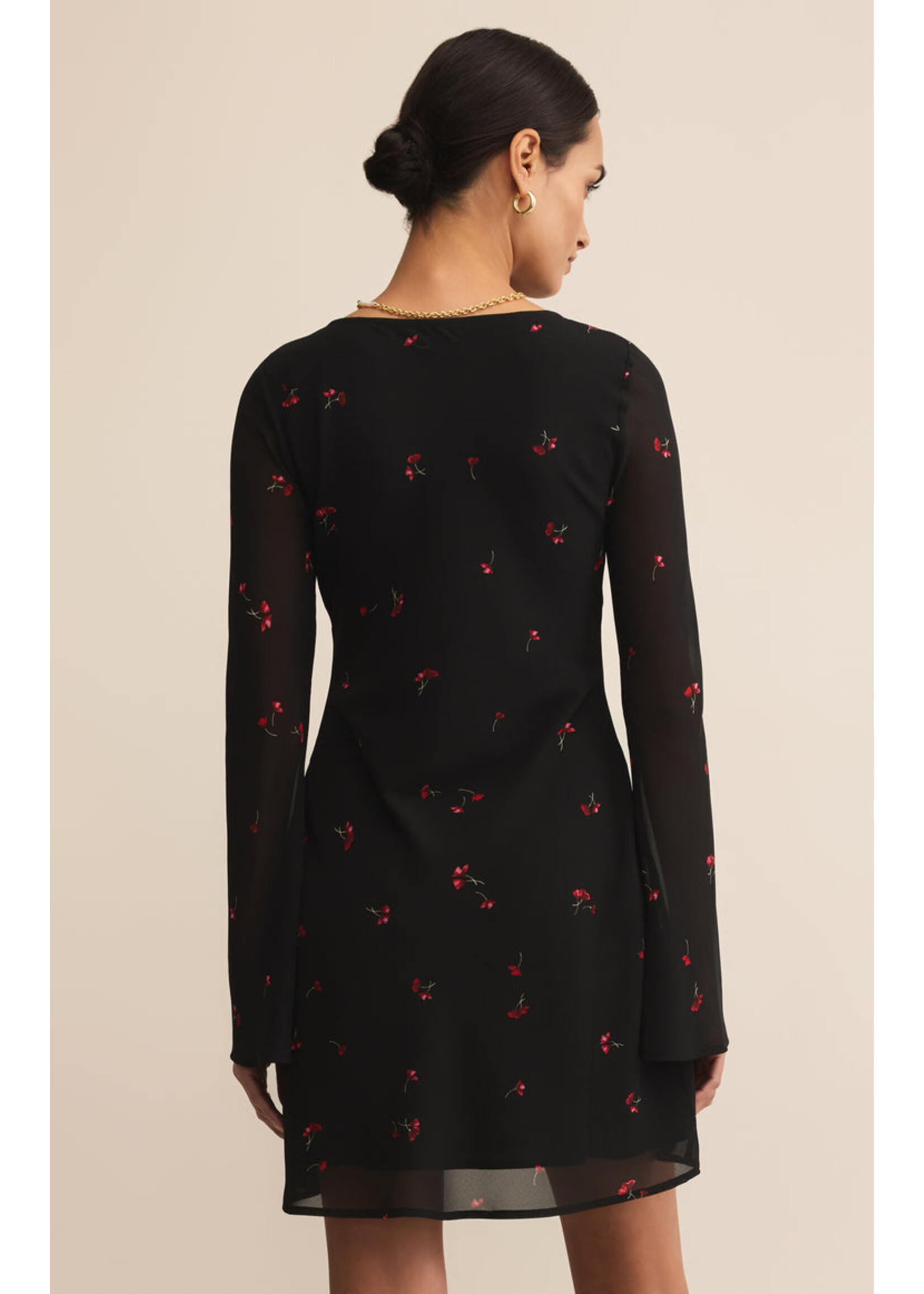 Z-Supply Z-Supply Campbell Rio Floral Mini Dress - Black