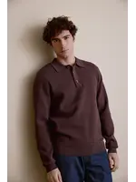 Casual Friday Casual Friday Milano Polo Knit - Demitasse