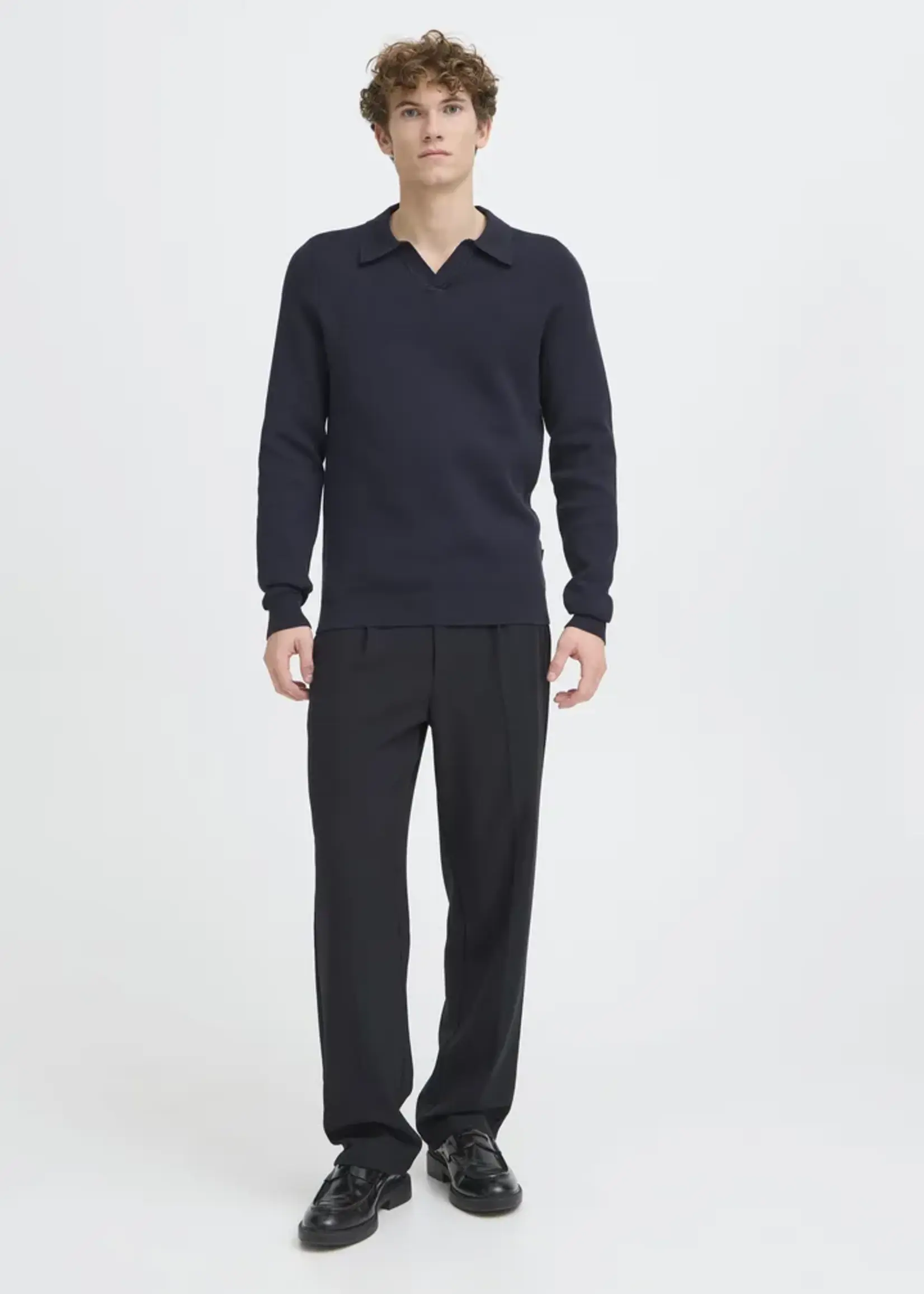 Casual Friday Casual Friday Dahl Polo Knit - Dark Navy
