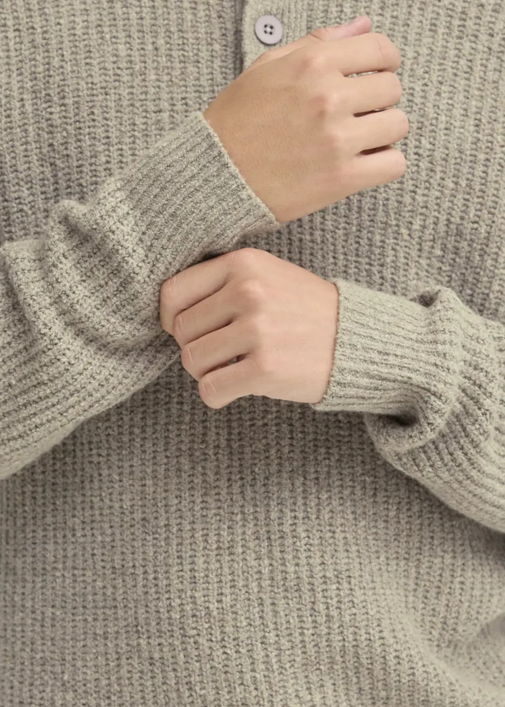 Casual Friday Casual Friday Polo En Maille Gahn Rib - Steeple Gray