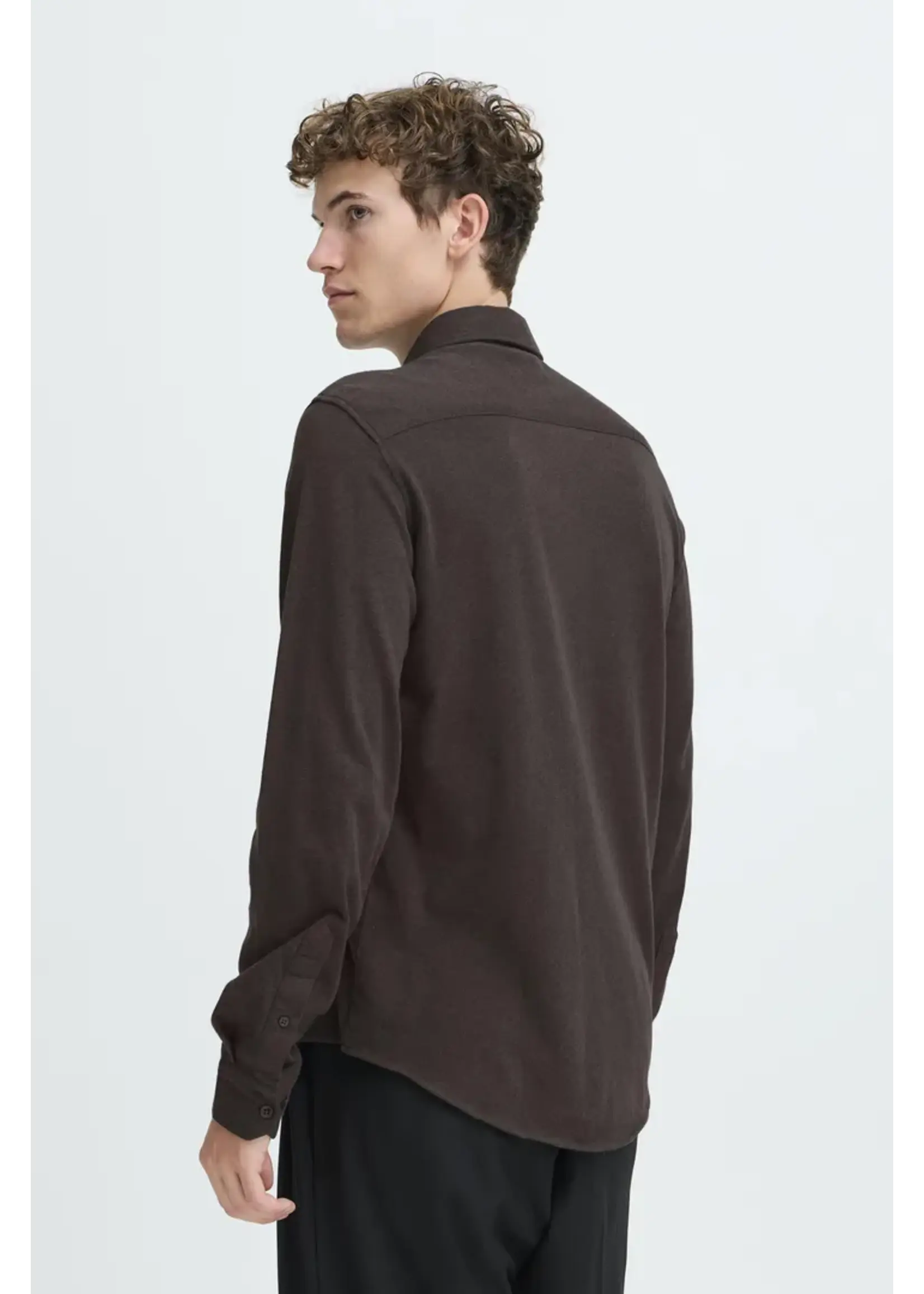 Casual Friday Casual Friday Arkan Formal Shirt - Demitasse Melange