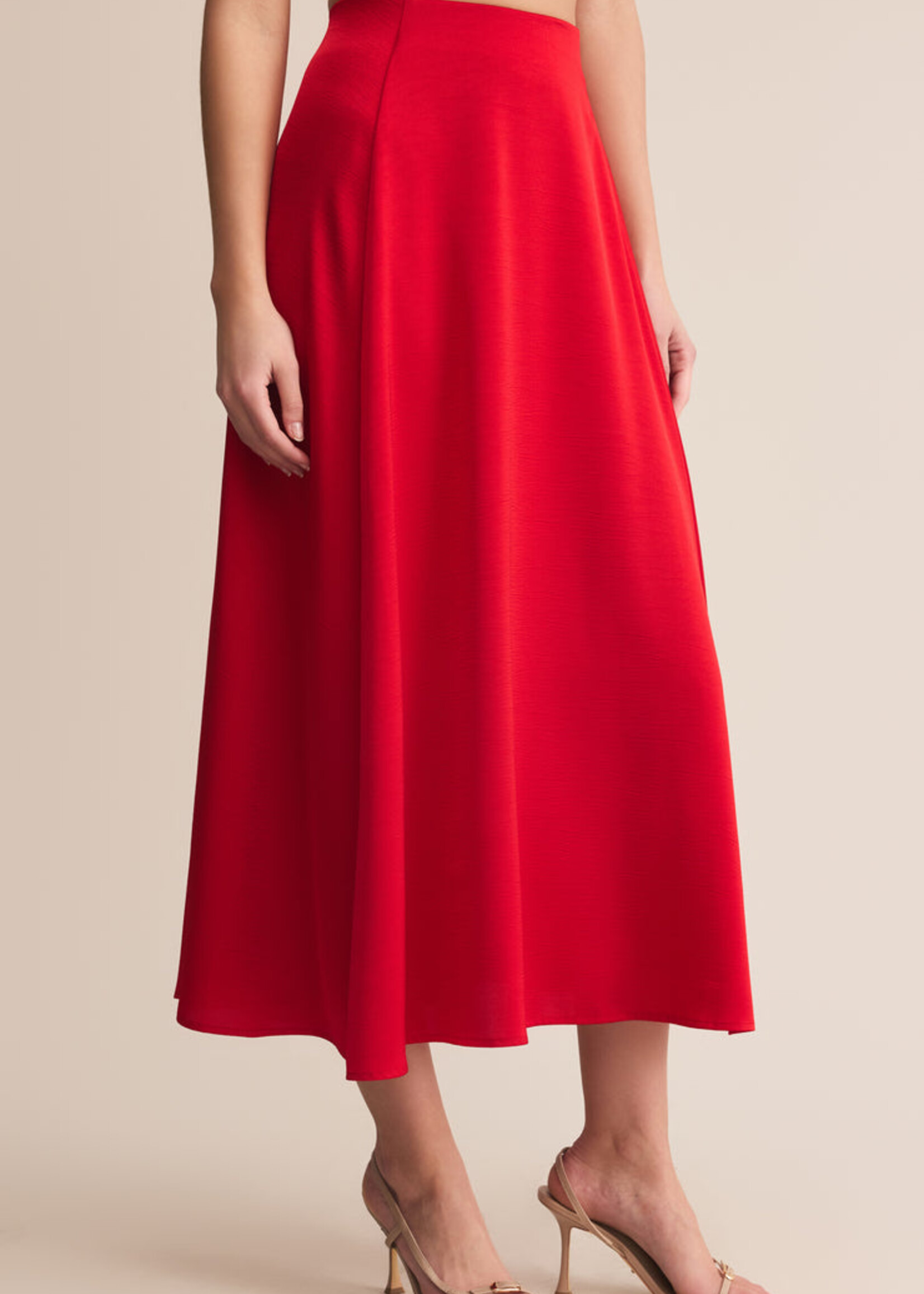 Z-Supply Z-Supply Northpointe Midi Skirt - Festive Red