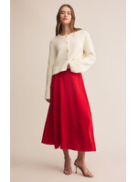 Z-Supply Z-Supply Northpointe Midi Skirt - Festive Red