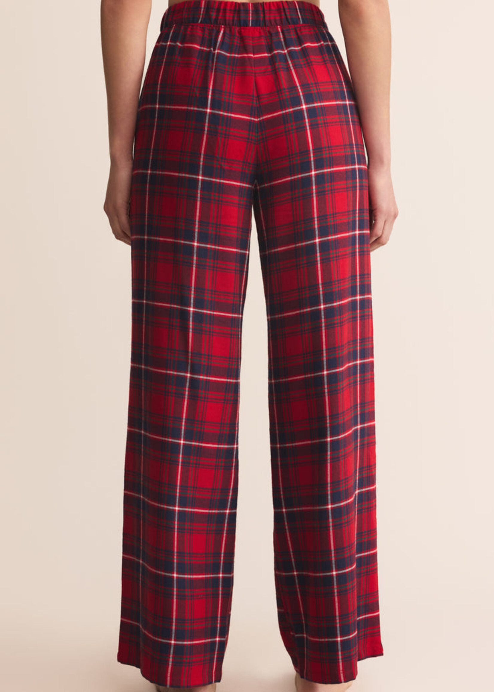 Z-Supply Z-Supply Hangout Plaid Pant - Haute Red