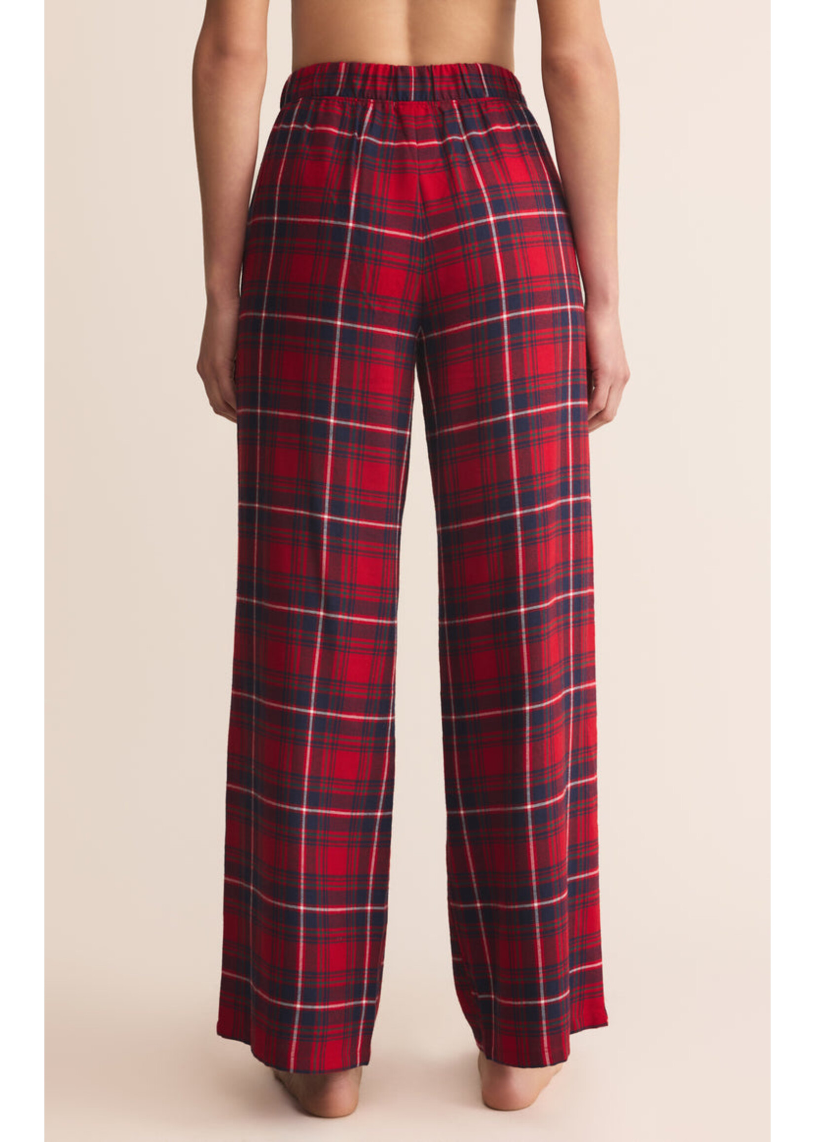 Z-Supply Z-Supply Hangout Plaid Pant - Haute Red
