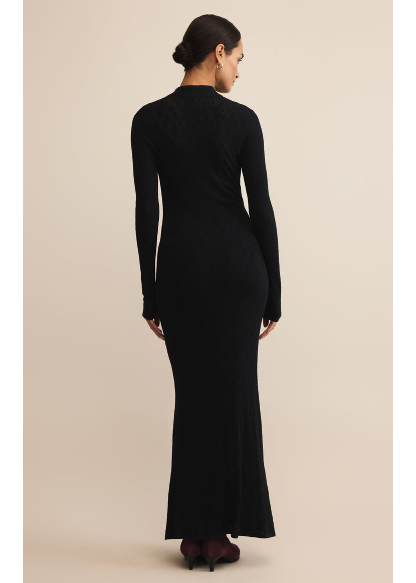 Z-Supply Z-Supply Robe Pull En Maille Aden - Noire
