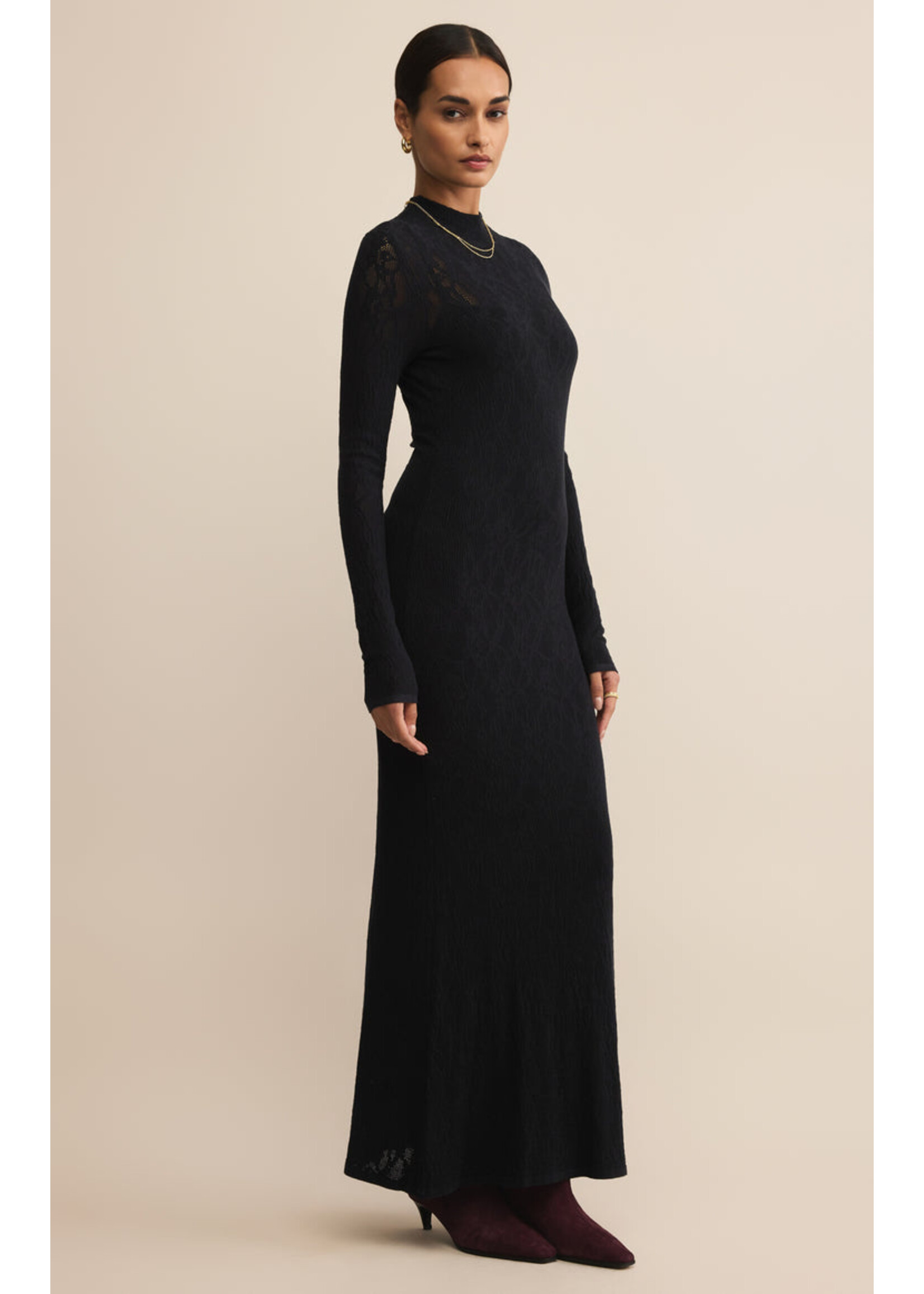 Z-Supply Z-Supply Robe Pull En Maille Aden - Noire