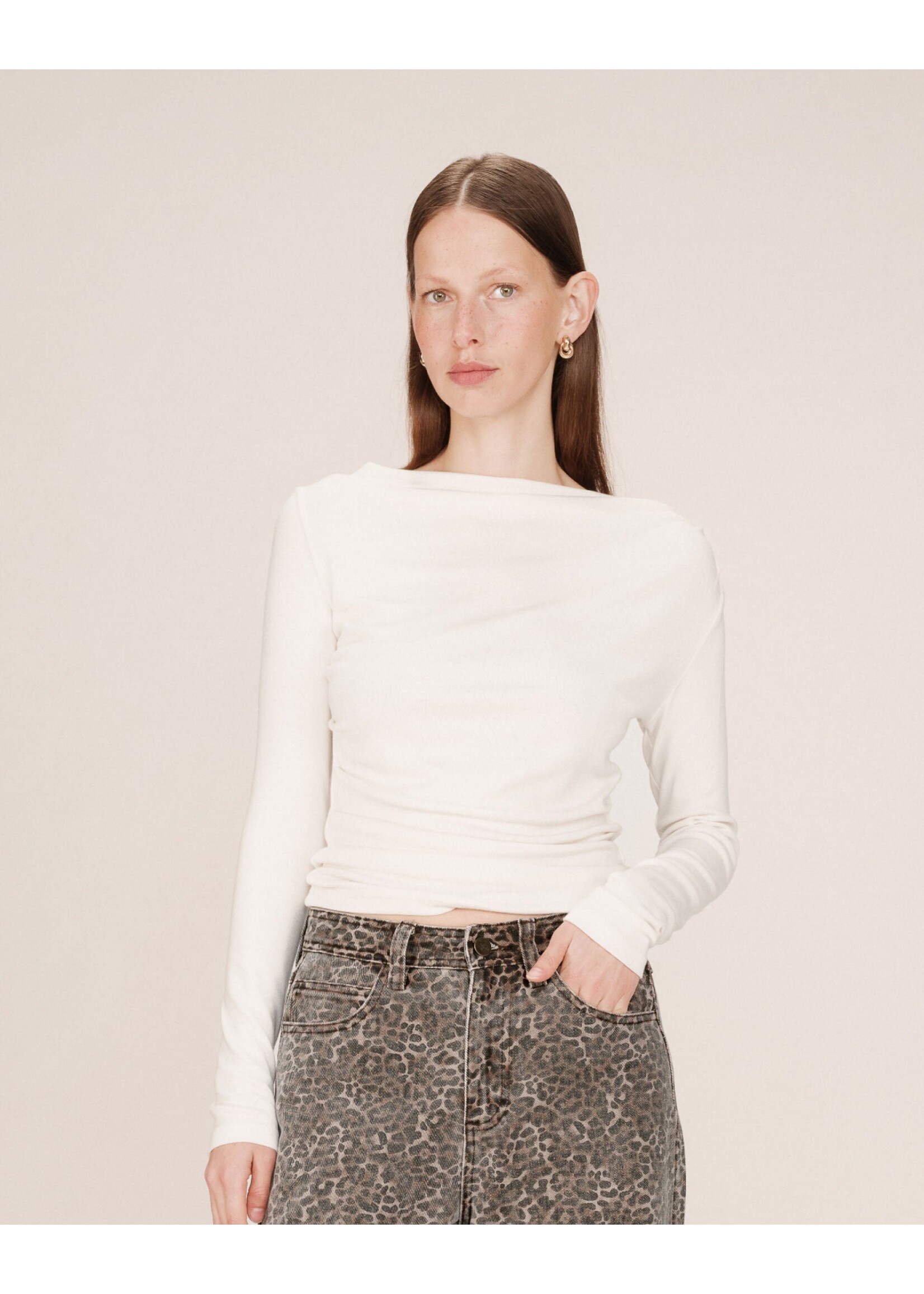 Grace and Mila Grace & Mila Sioux T-Shirt - Ivory