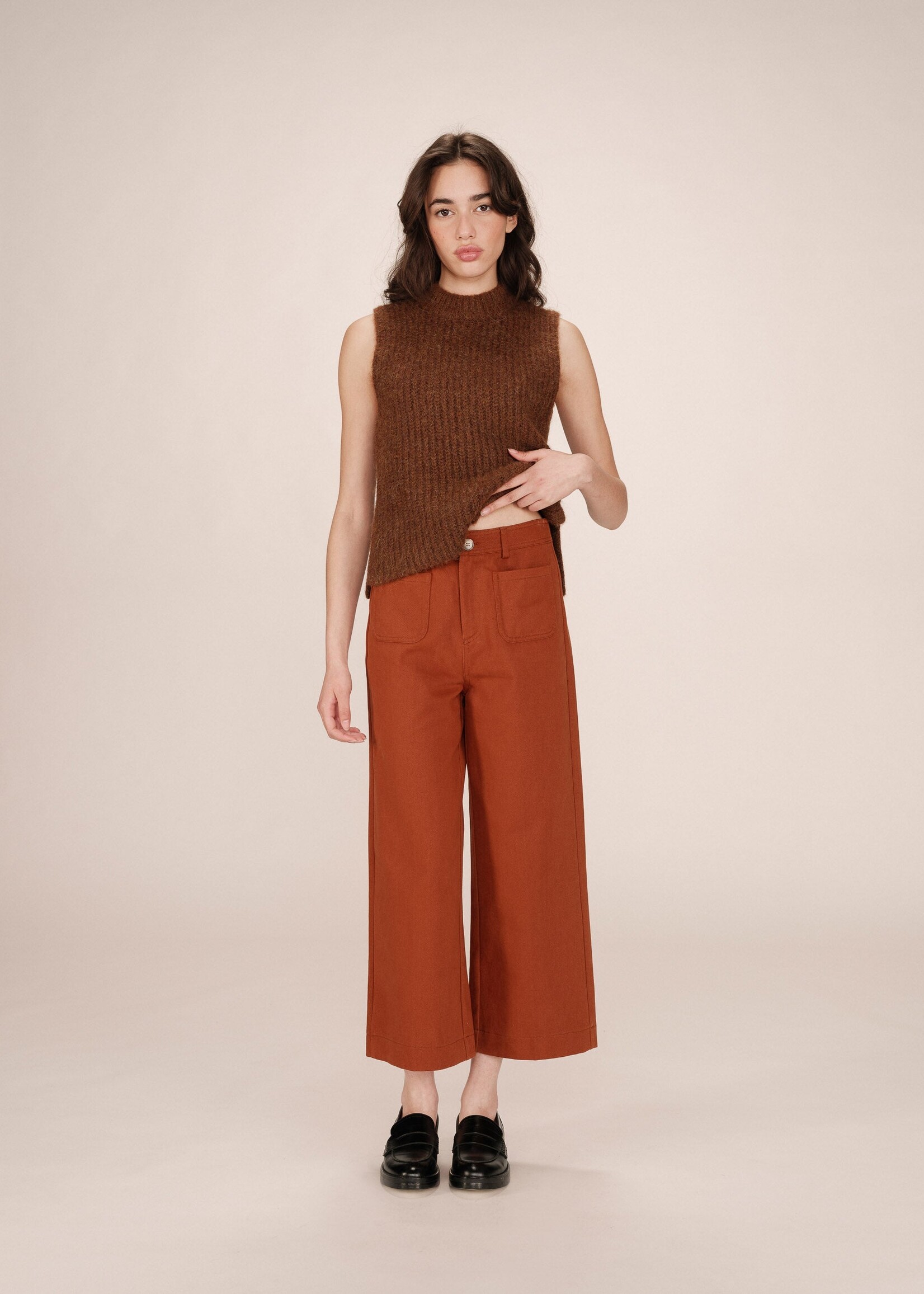 Grace and Mila Grace & Mila Sole Pant - Camel