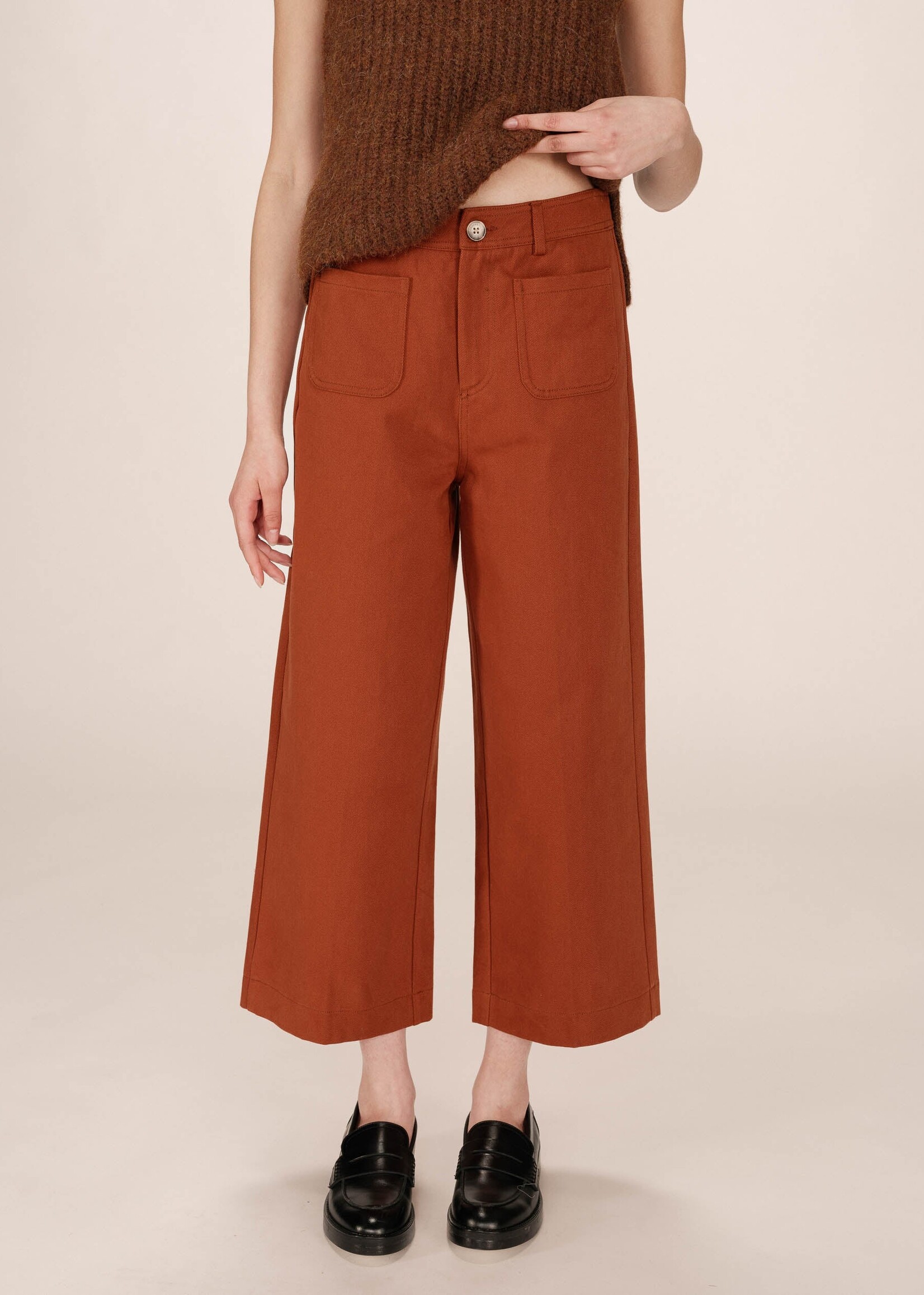 Grace and Mila Grace & Mila Pantalon Sole - Camel