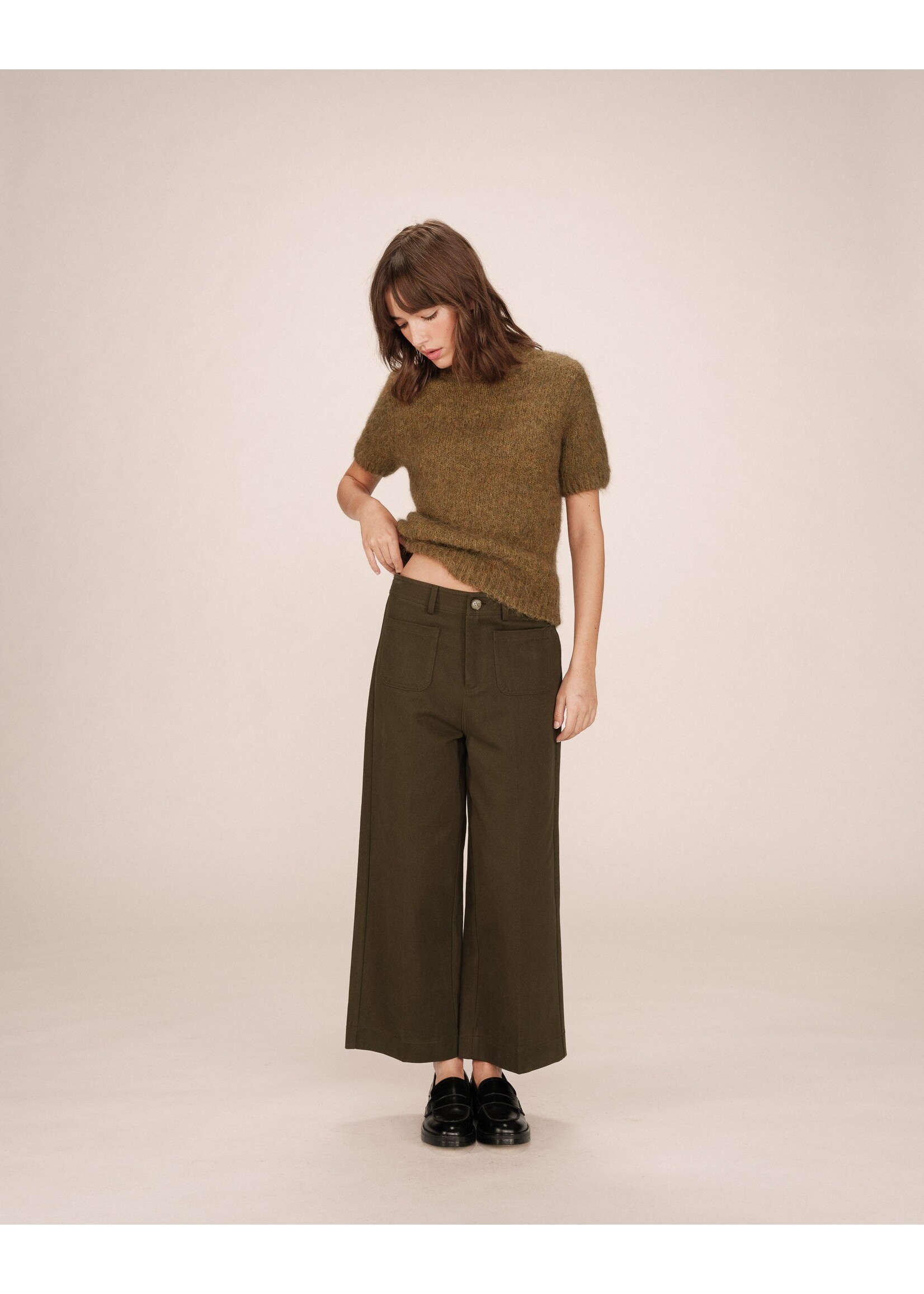 Grace and Mila Grace & Mila Sole Pant - Forest Green