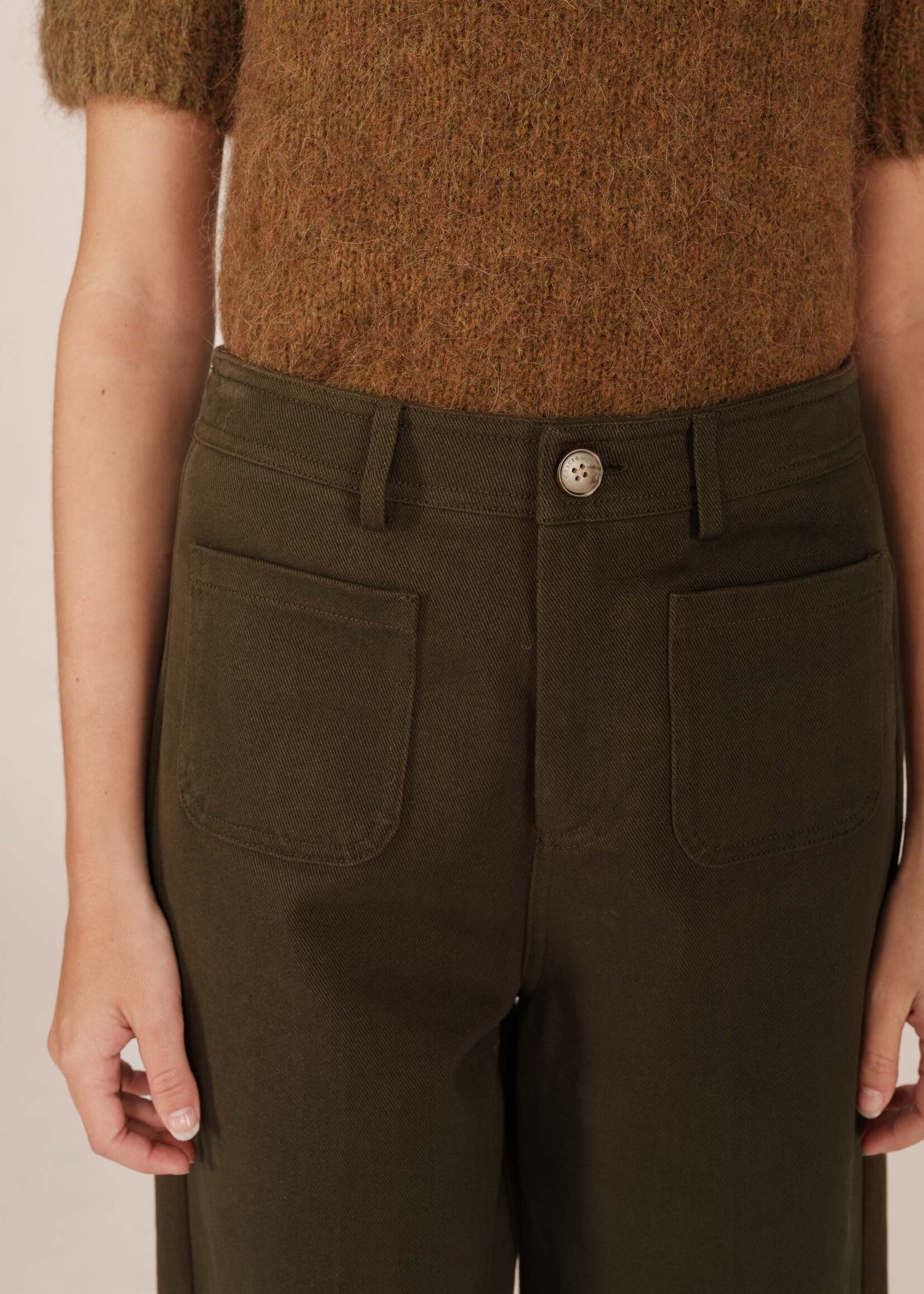Grace and Mila Grace & Mila Sole Pant - Forest Green