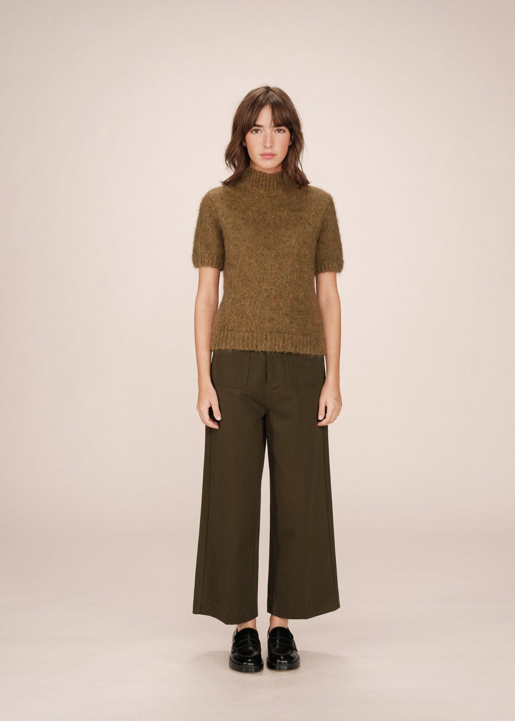 Grace and Mila Grace & Mila Pantalon Sole - Forest Green