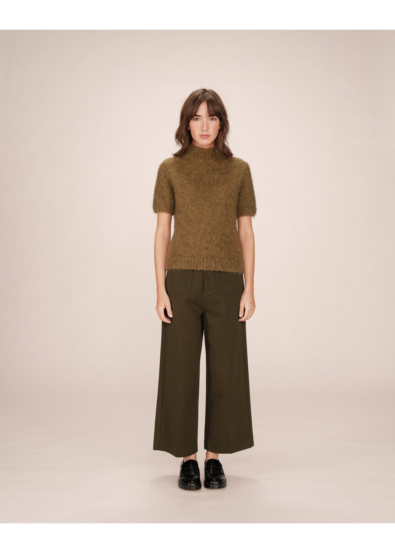 Grace and Mila Grace & Mila Pantalon Sole - Forest Green