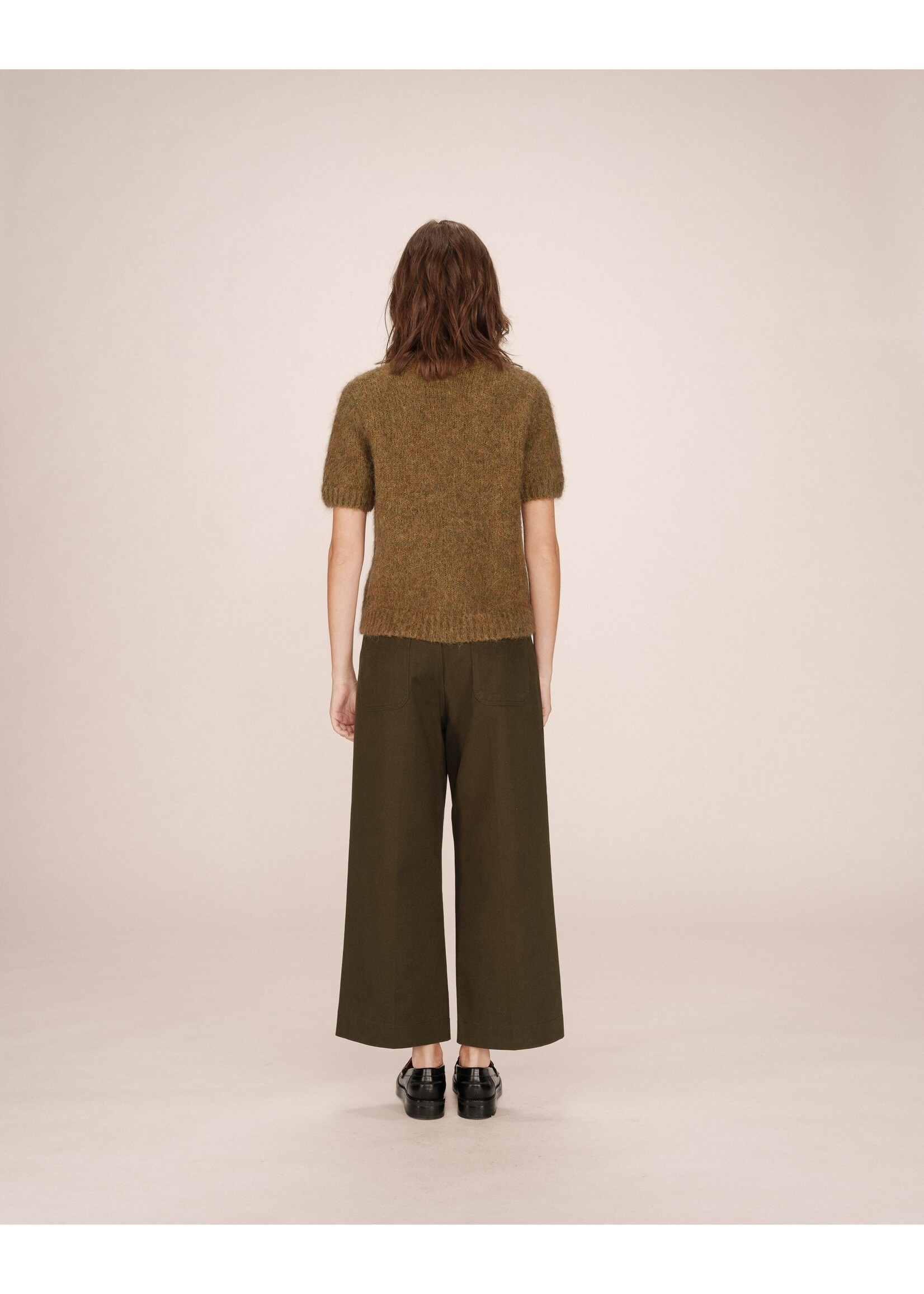 Grace and Mila Grace & Mila Pantalon Sole - Forest Green