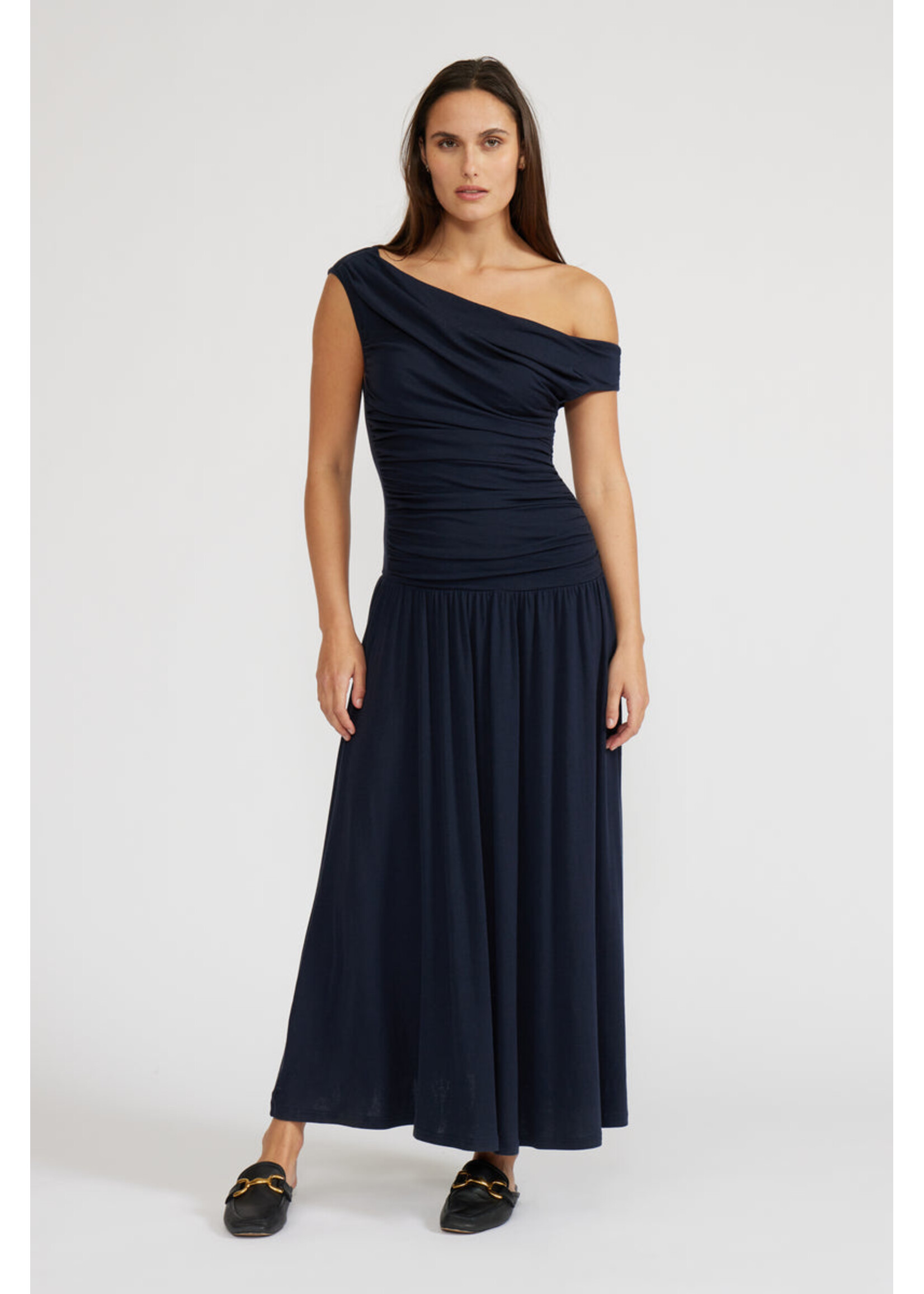 Lucy Paris Lucy Paris Robe En Maille Larson - Dark Blue