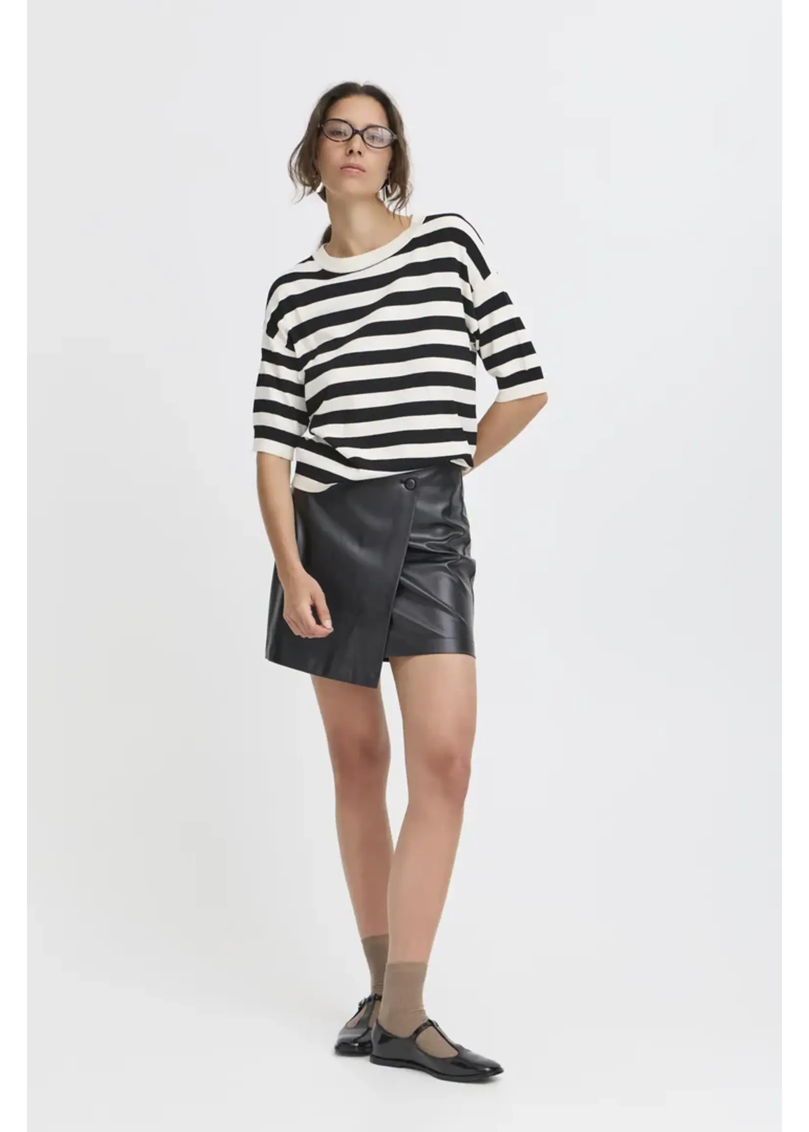 B.young B.Young Jupe Portefeuille Daja - Noire