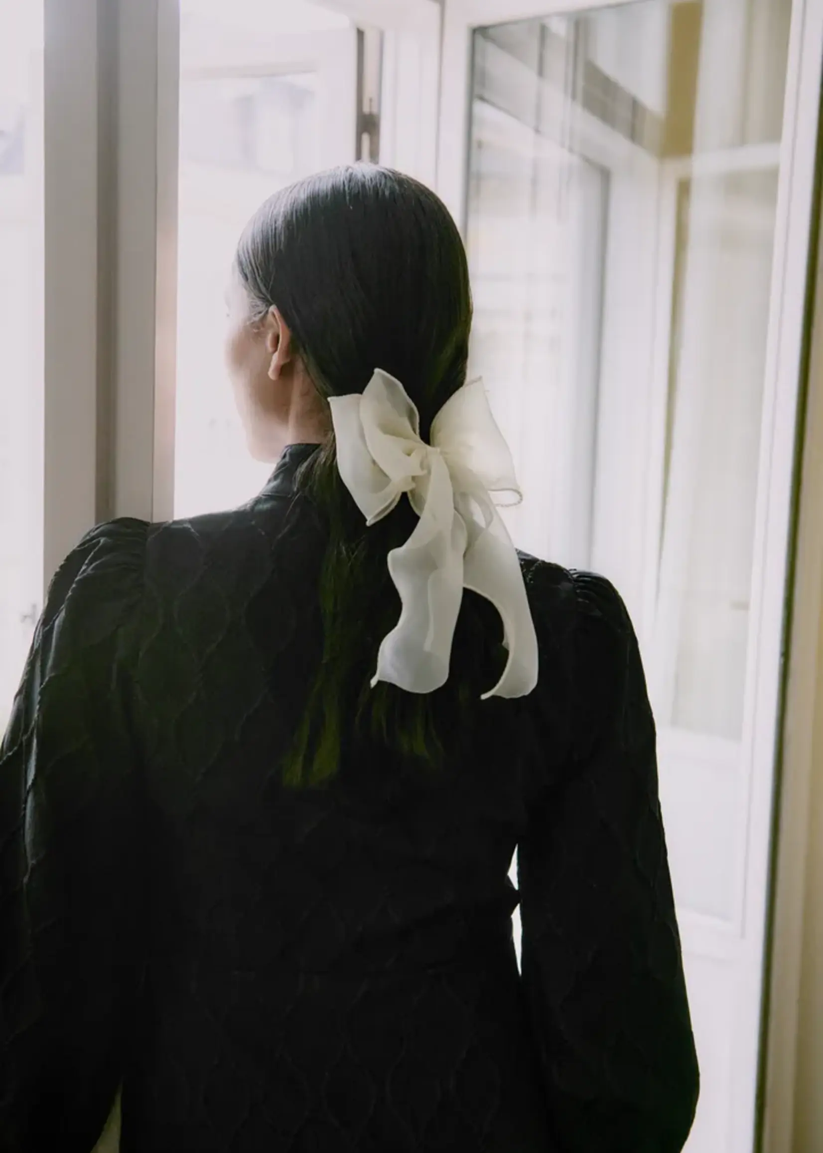 B.young B.Young Violetta Bow - Oatmeal