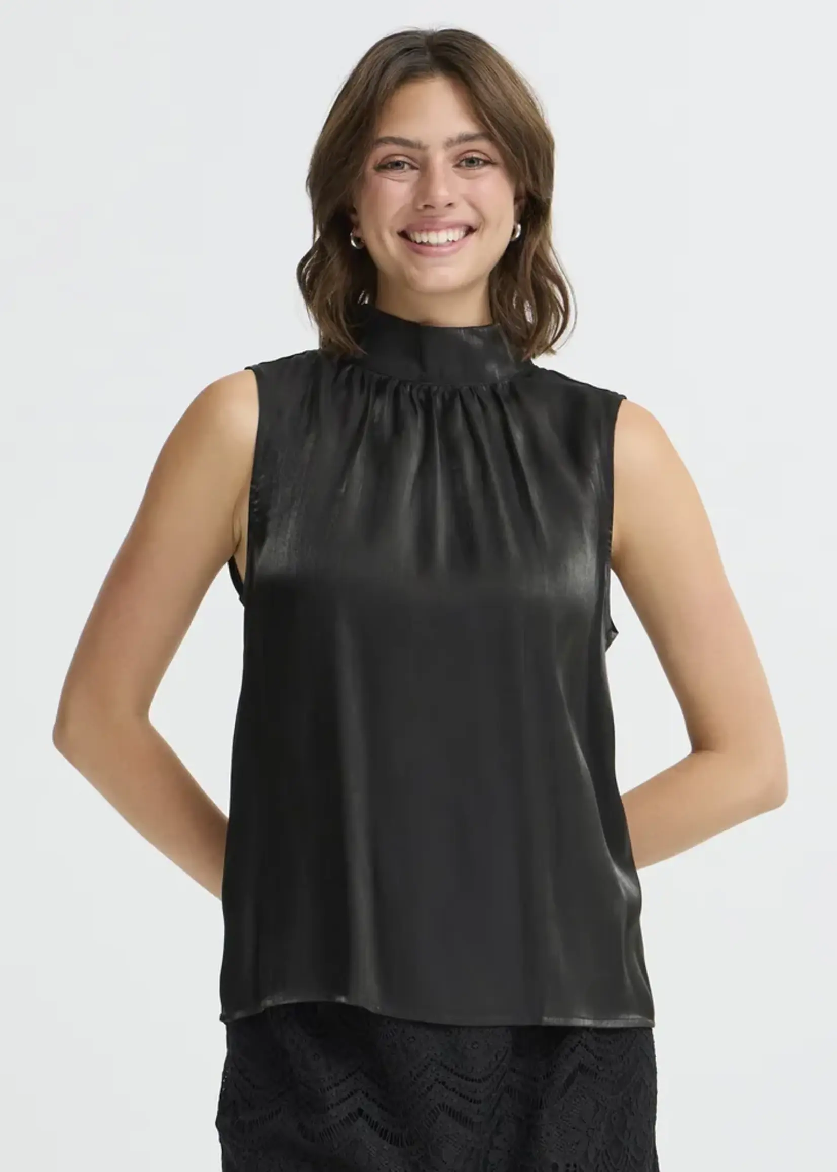 Fransa Fransa Yolanda Blouse One - Meteorite