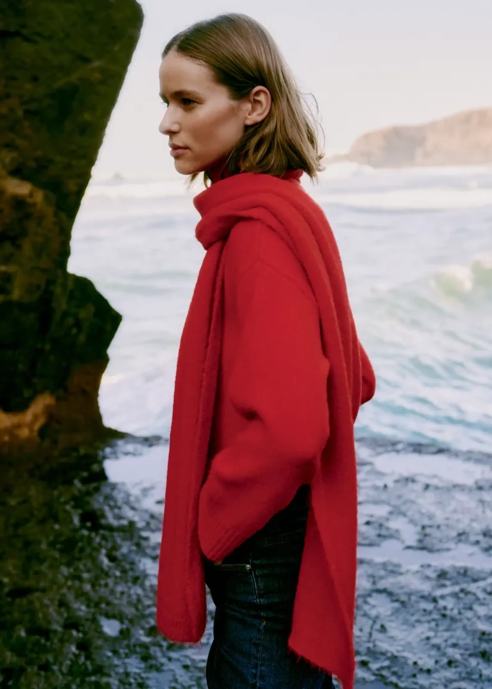 B.young B.Young Écharpe Vasha 2 - Barbados Cherry