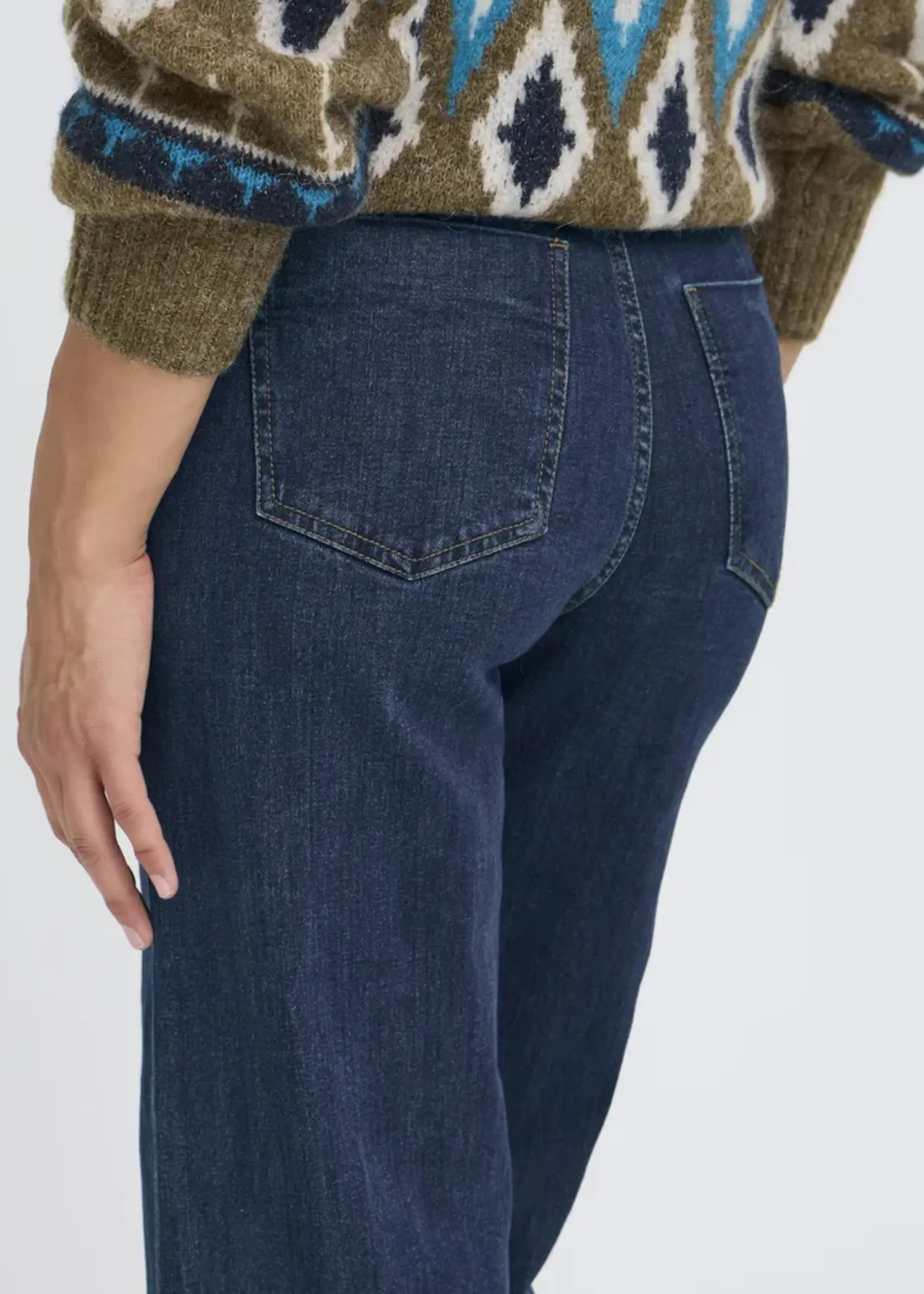 B.young B.Young Komma Button Jeans - Dark Blue