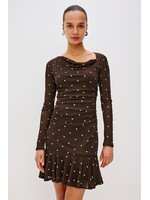 Rails Rails Celano Dress - Cocoa Polka Dots