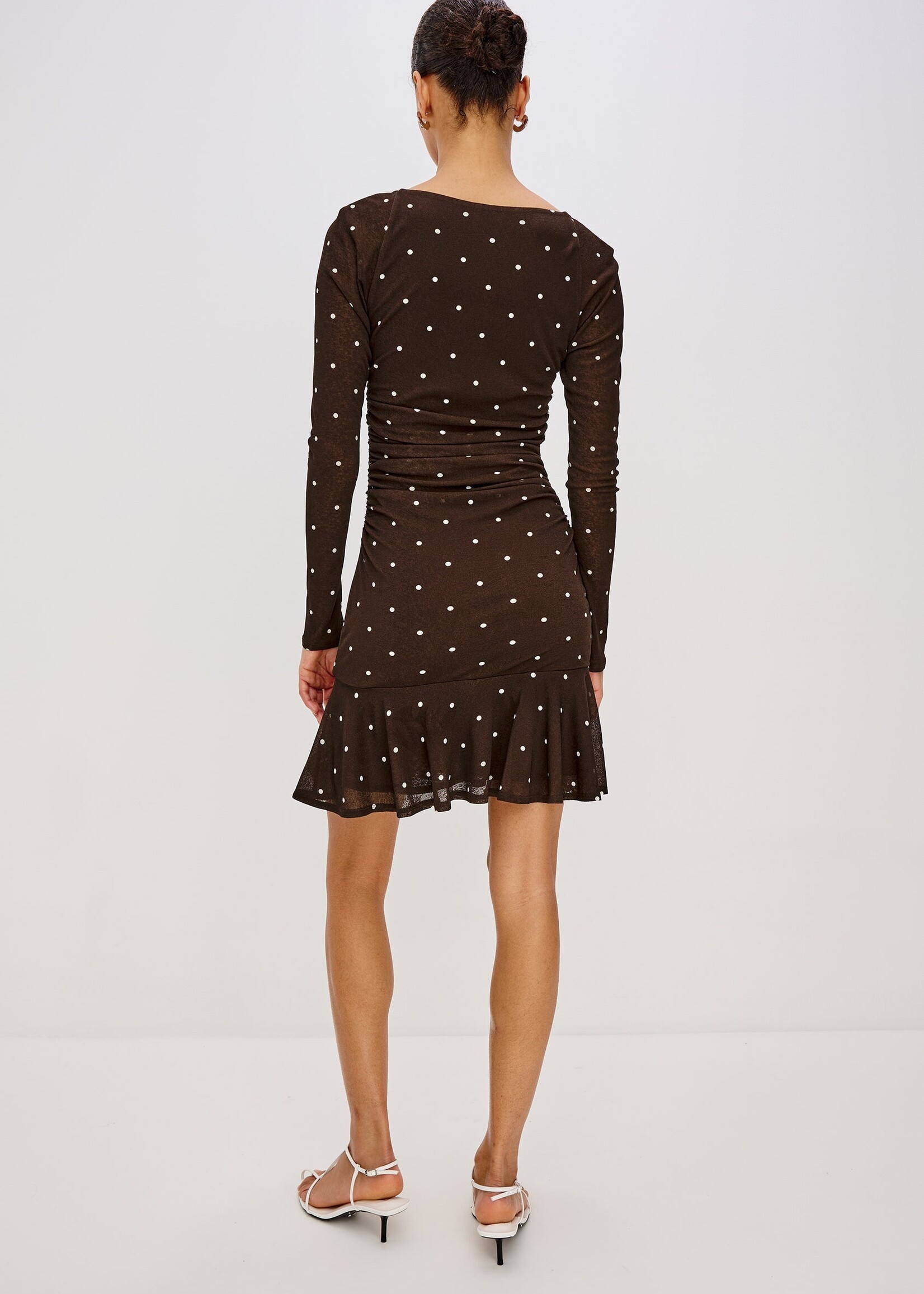 Rails Rails Celano Dress - Cocoa Polka Dots