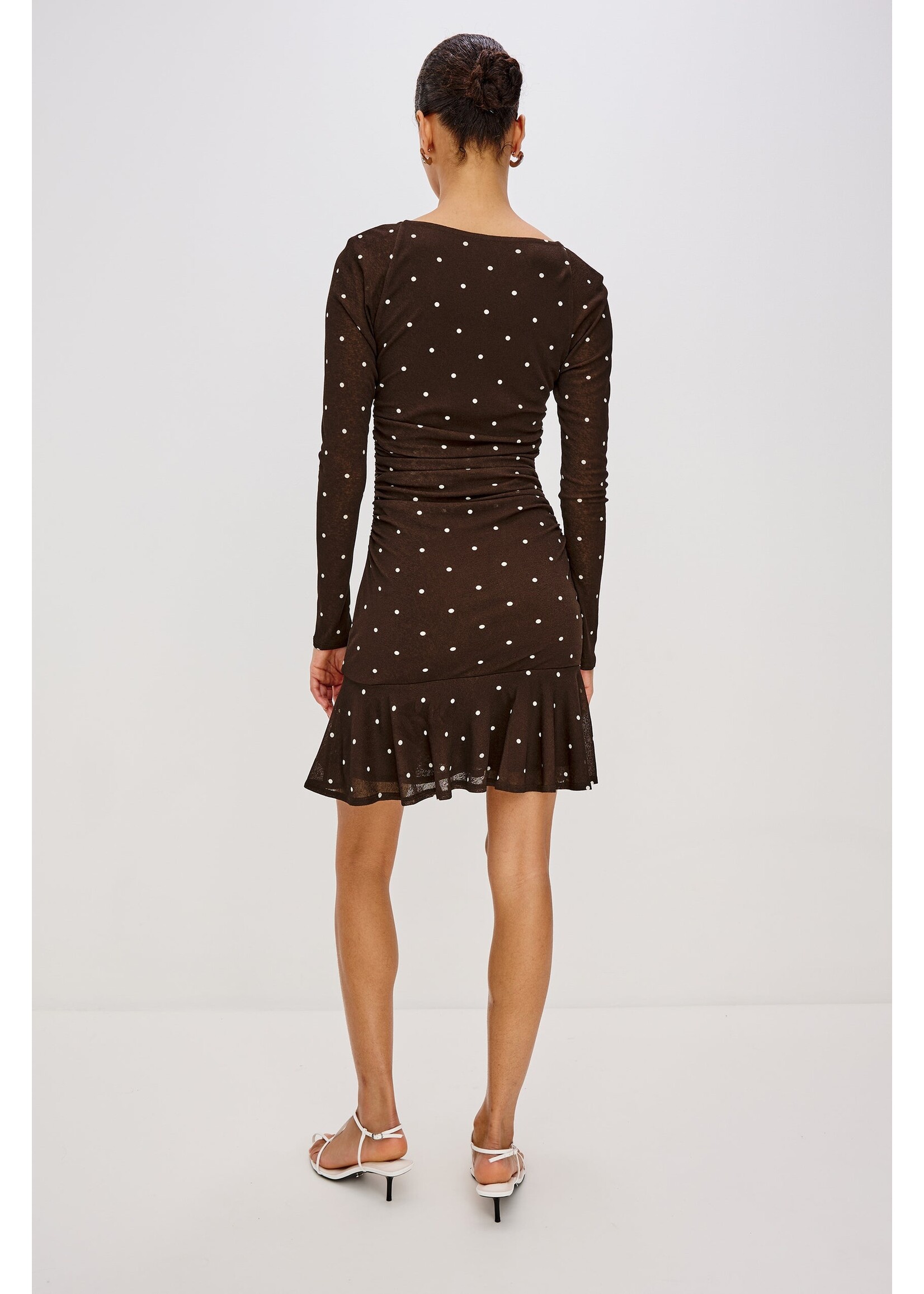 Rails Rails Celano Dress - Cocoa Polka Dots