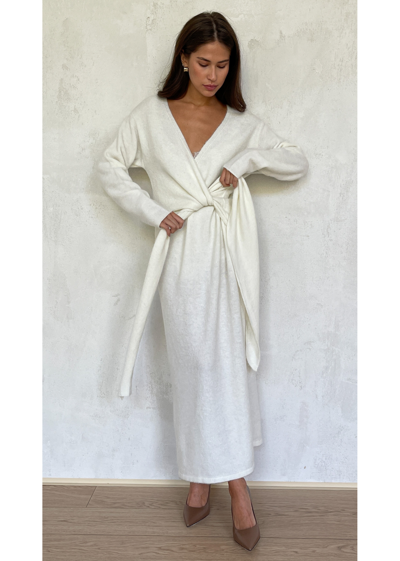 Charli Charli Keira Dress - Ivory
