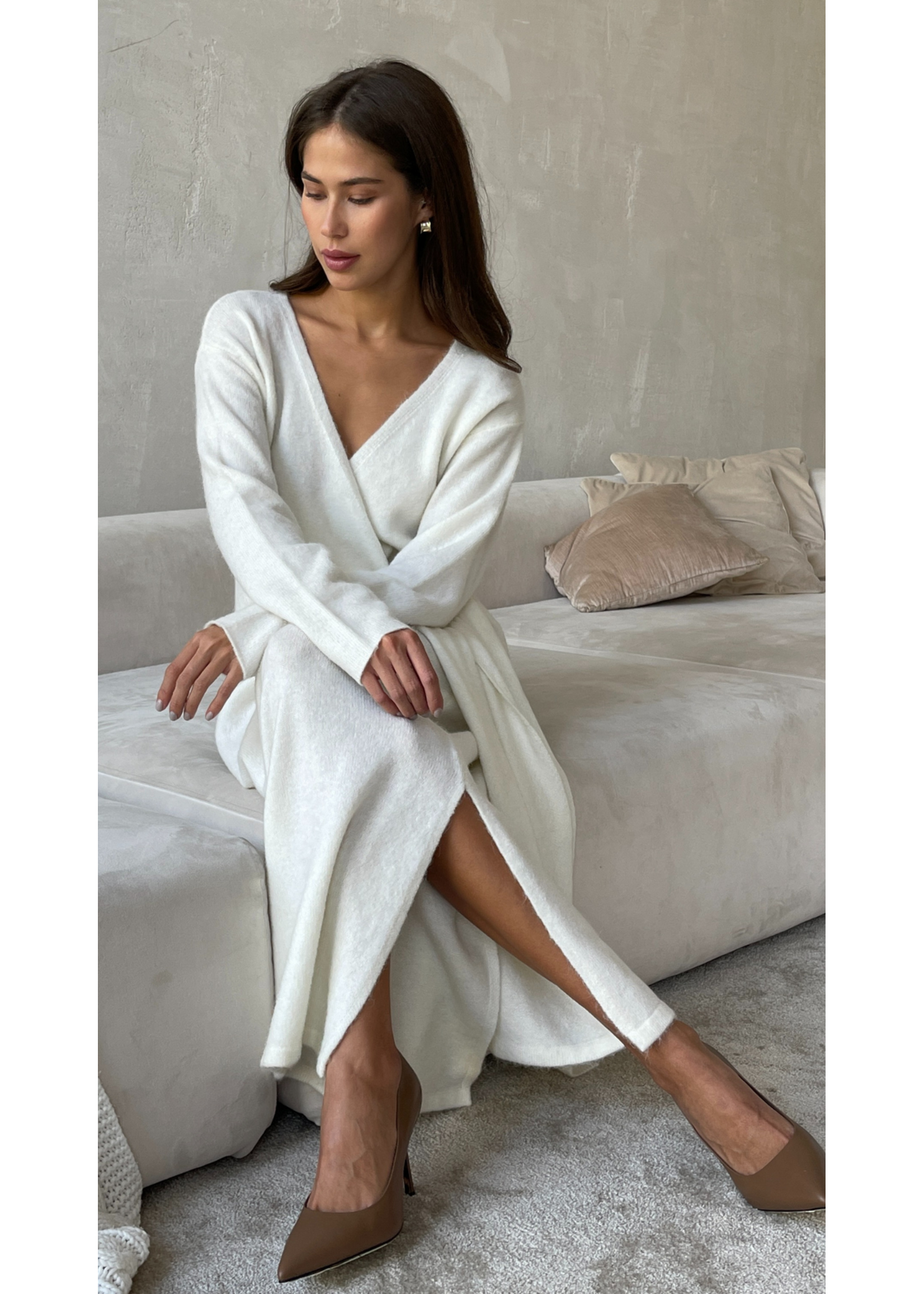 Charli Charli Keira Dress - Ivory