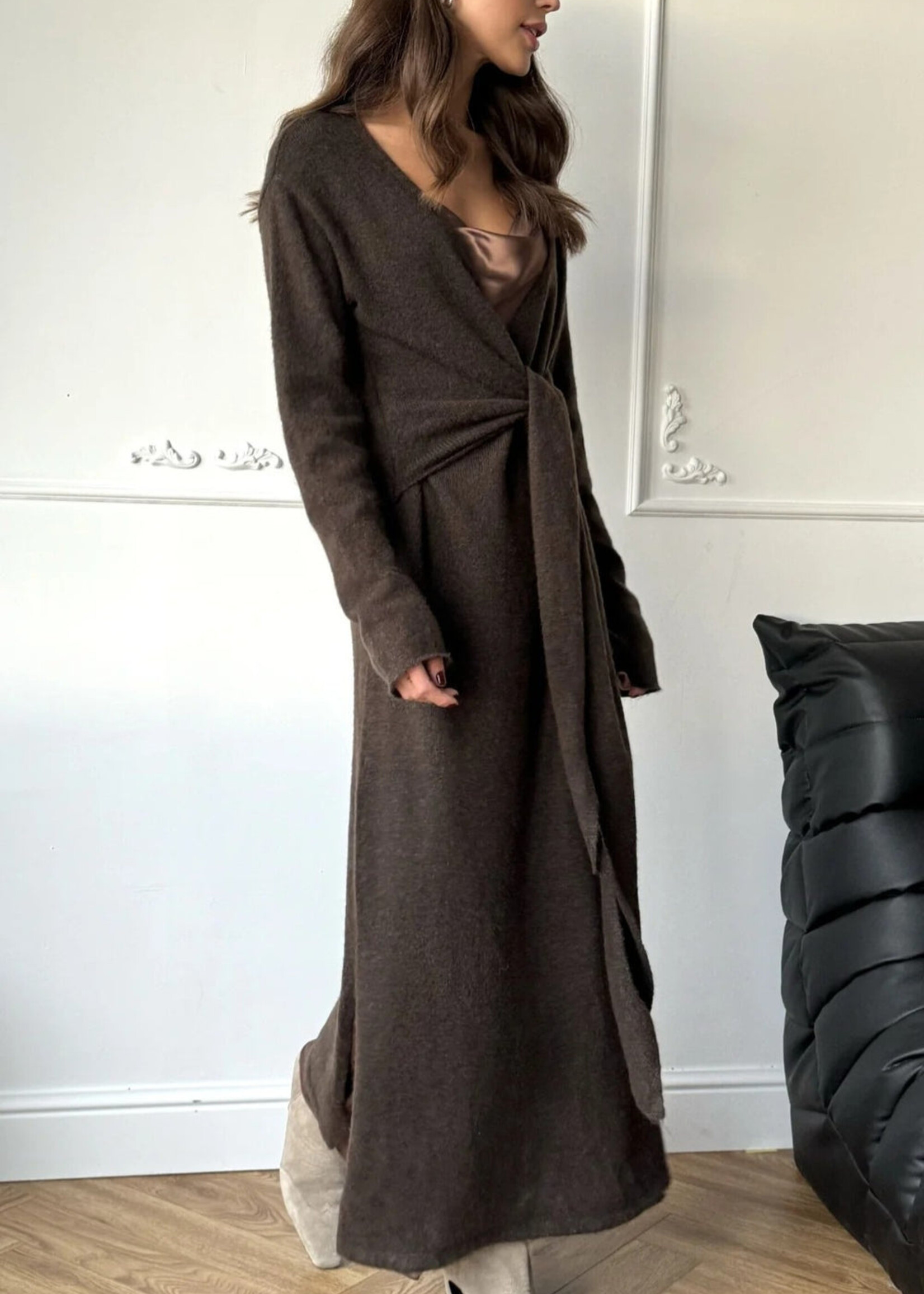 Charli Charli Keira Dress - Espresso